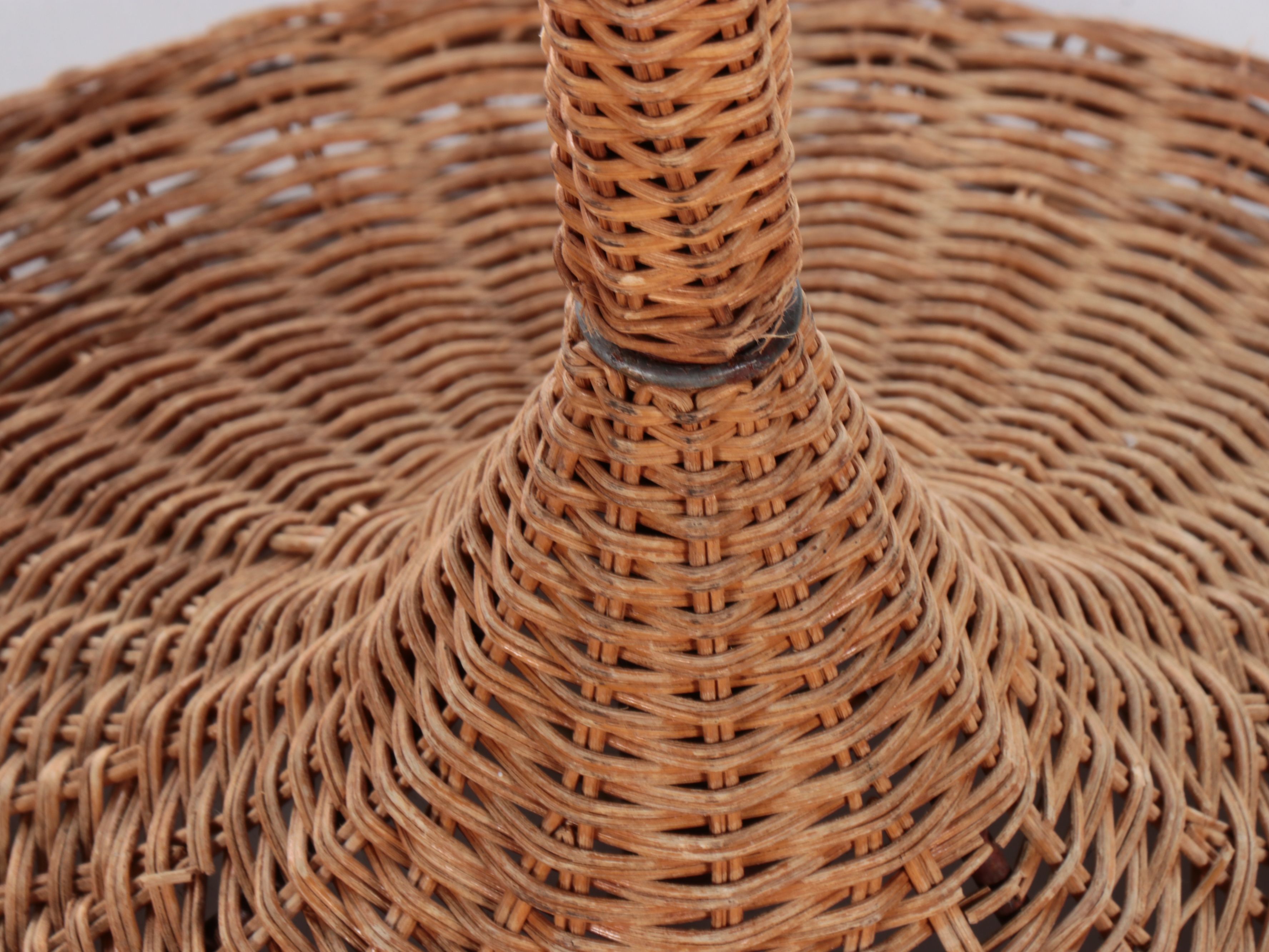 Woven Rattan Floor Lamp