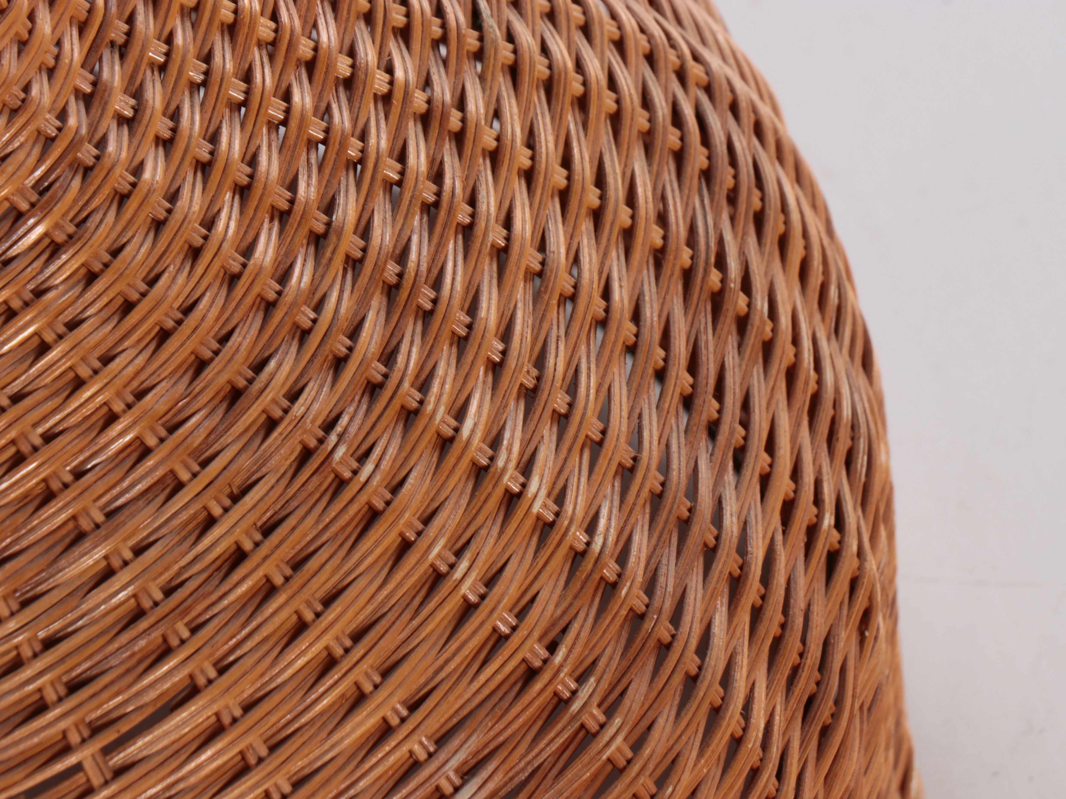 Woven Rattan Floor Lamp