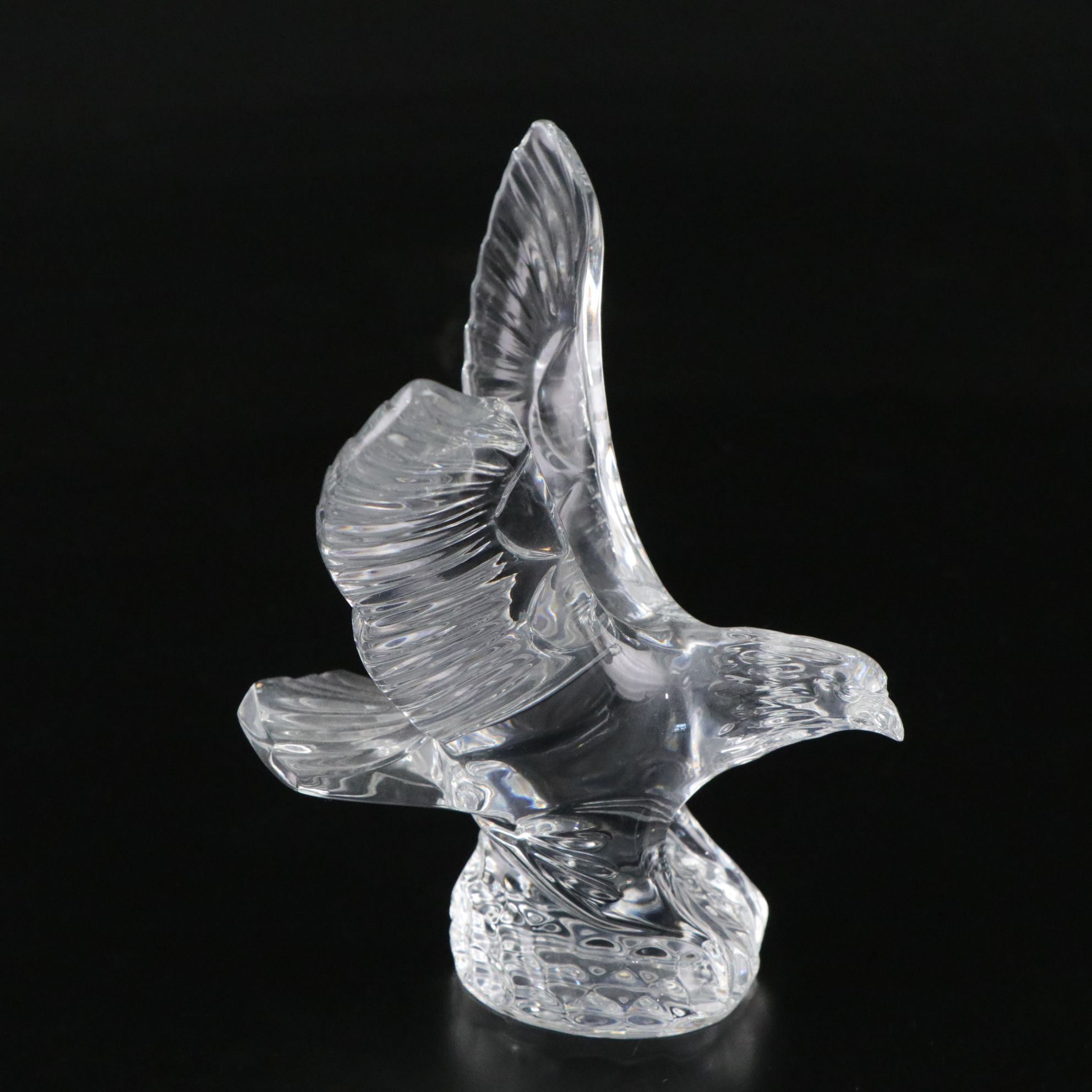Waterford Crystal "Humpback Whale", "World Globe" and "Eagle" Figurines