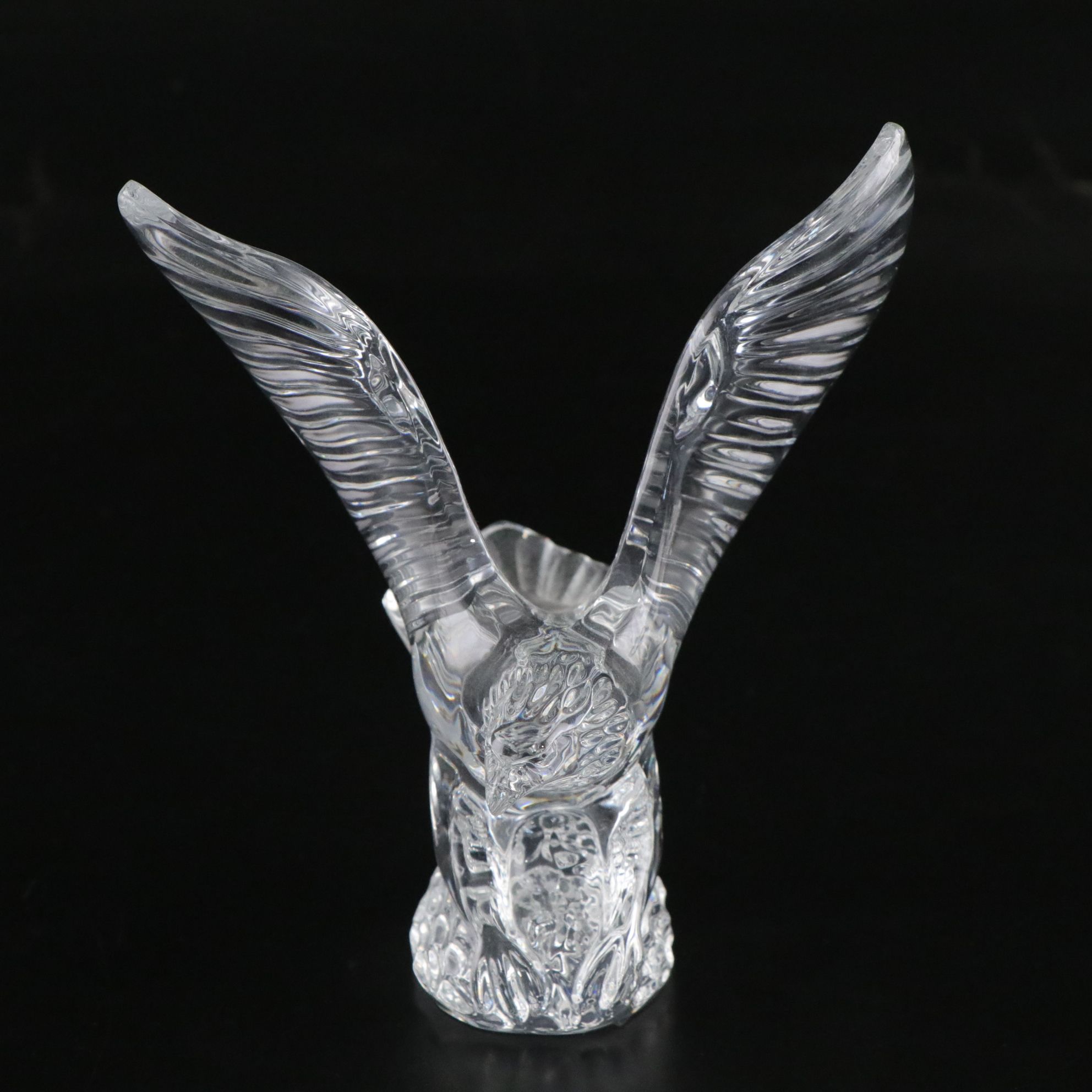 Waterford Crystal "Humpback Whale", "World Globe" and "Eagle" Figurines