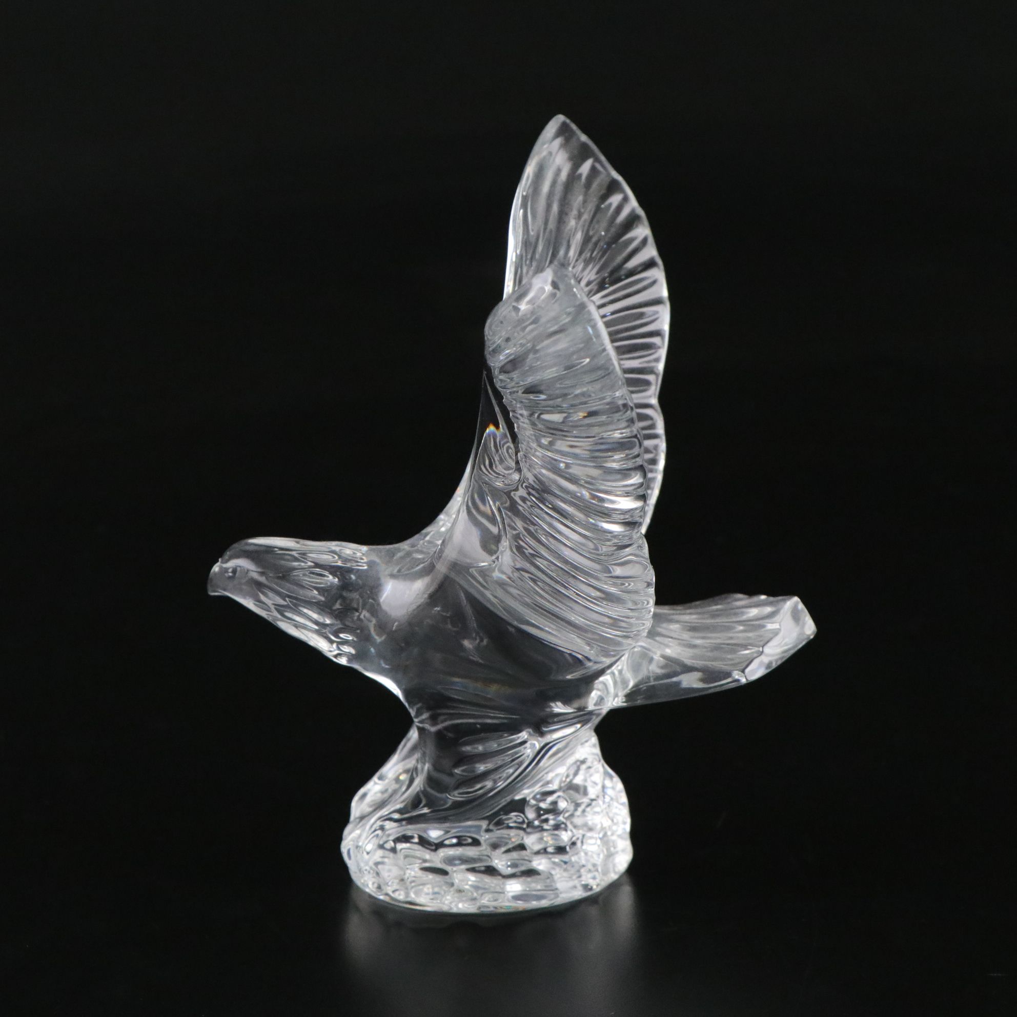 Waterford Crystal "Humpback Whale", "World Globe" and "Eagle" Figurines