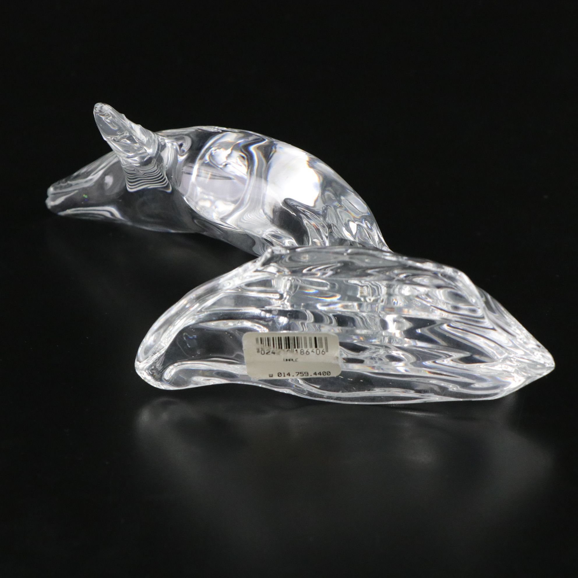 Waterford Crystal "Humpback Whale", "World Globe" and "Eagle" Figurines