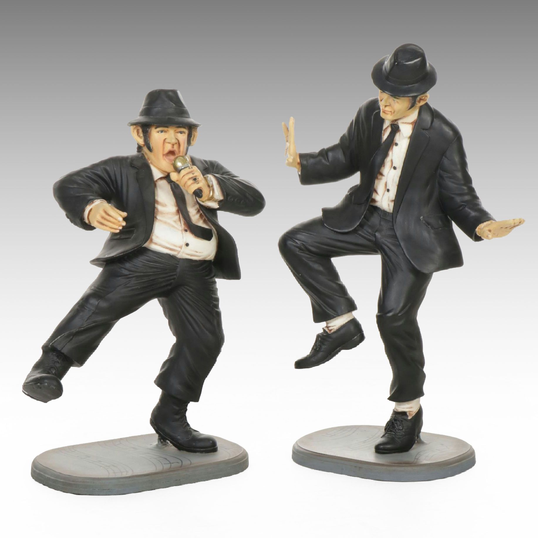 Jake & Elwood "Blues Brothers" Lawn Statues