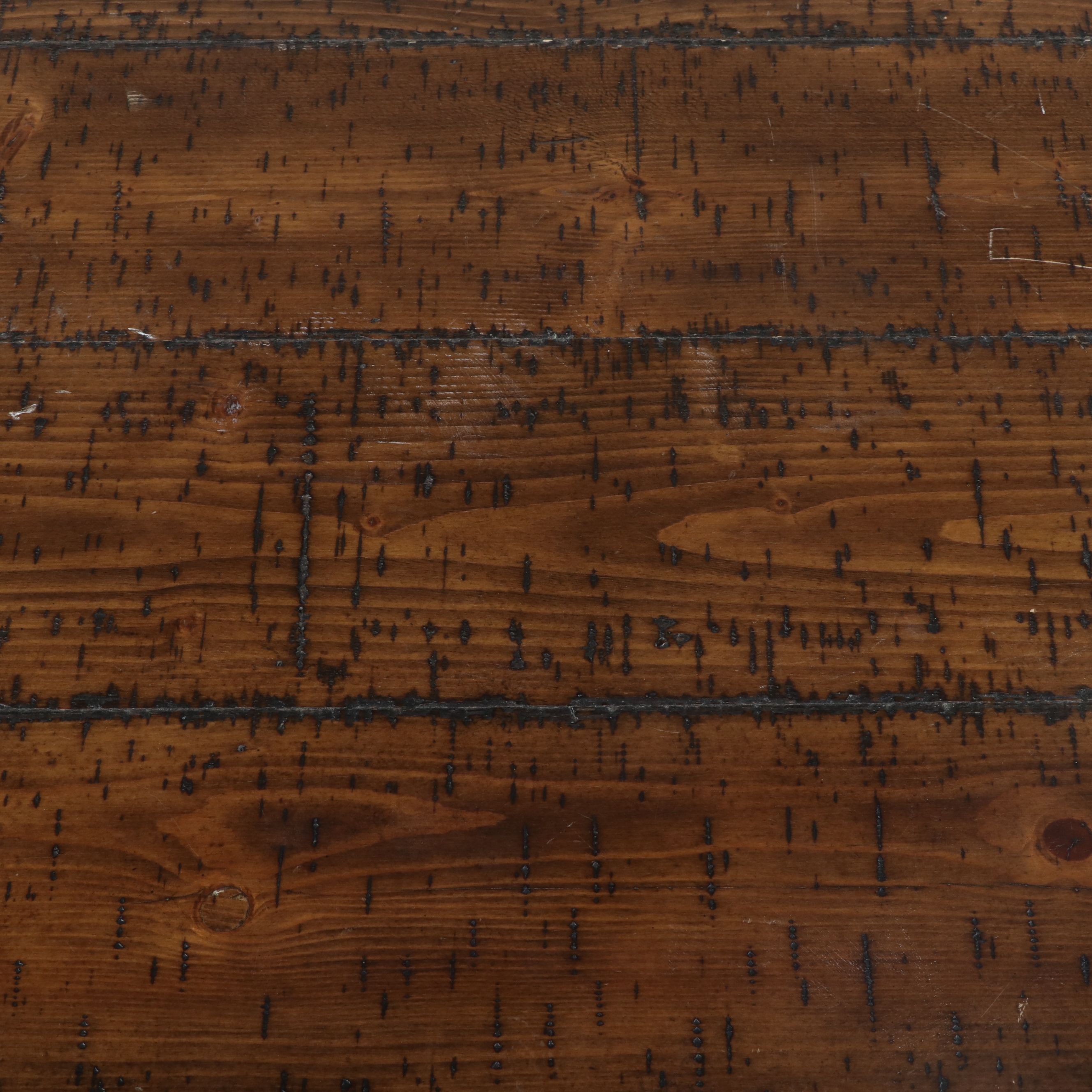 Contemporary Industrial Seven-Piece Counter-Height Dining Set