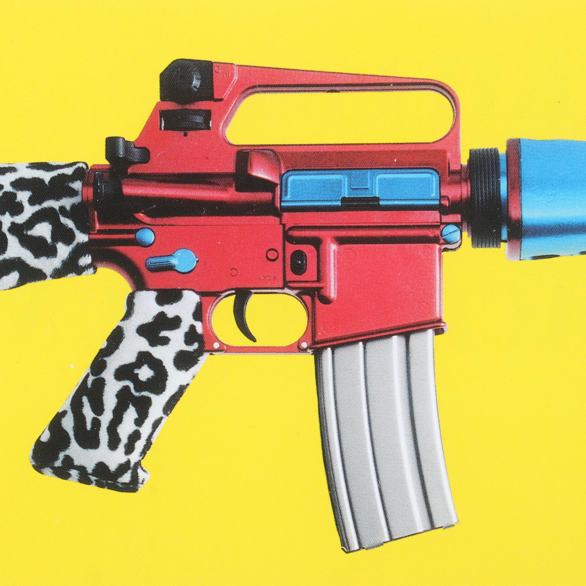 Antonio Riello Offset Lithograph "Claudine" from "Ladies Weapons," 1999