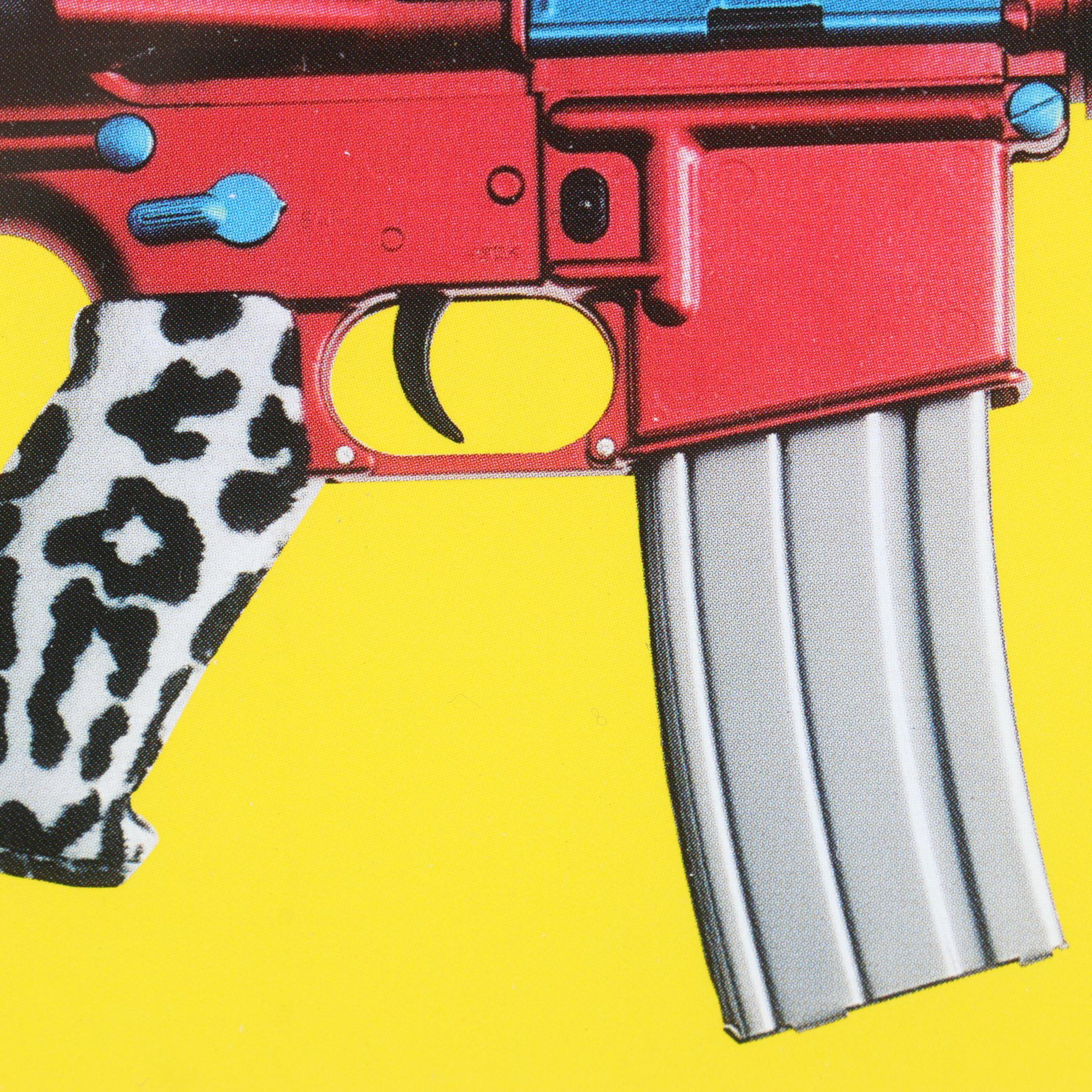 Antonio Riello Offset Lithograph "Claudine" from "Ladies Weapons," 1999