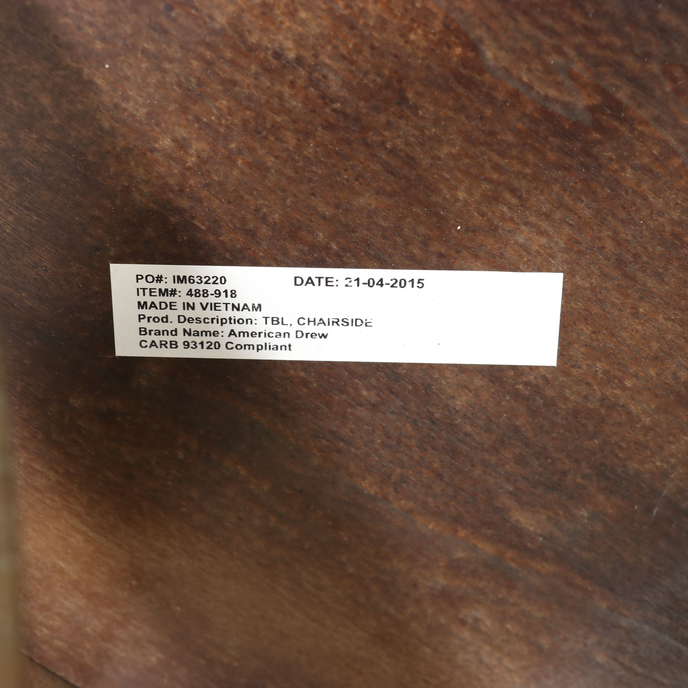 American Drew "Vista" Pedestal Table and Pair of Woven Rattan Chairs