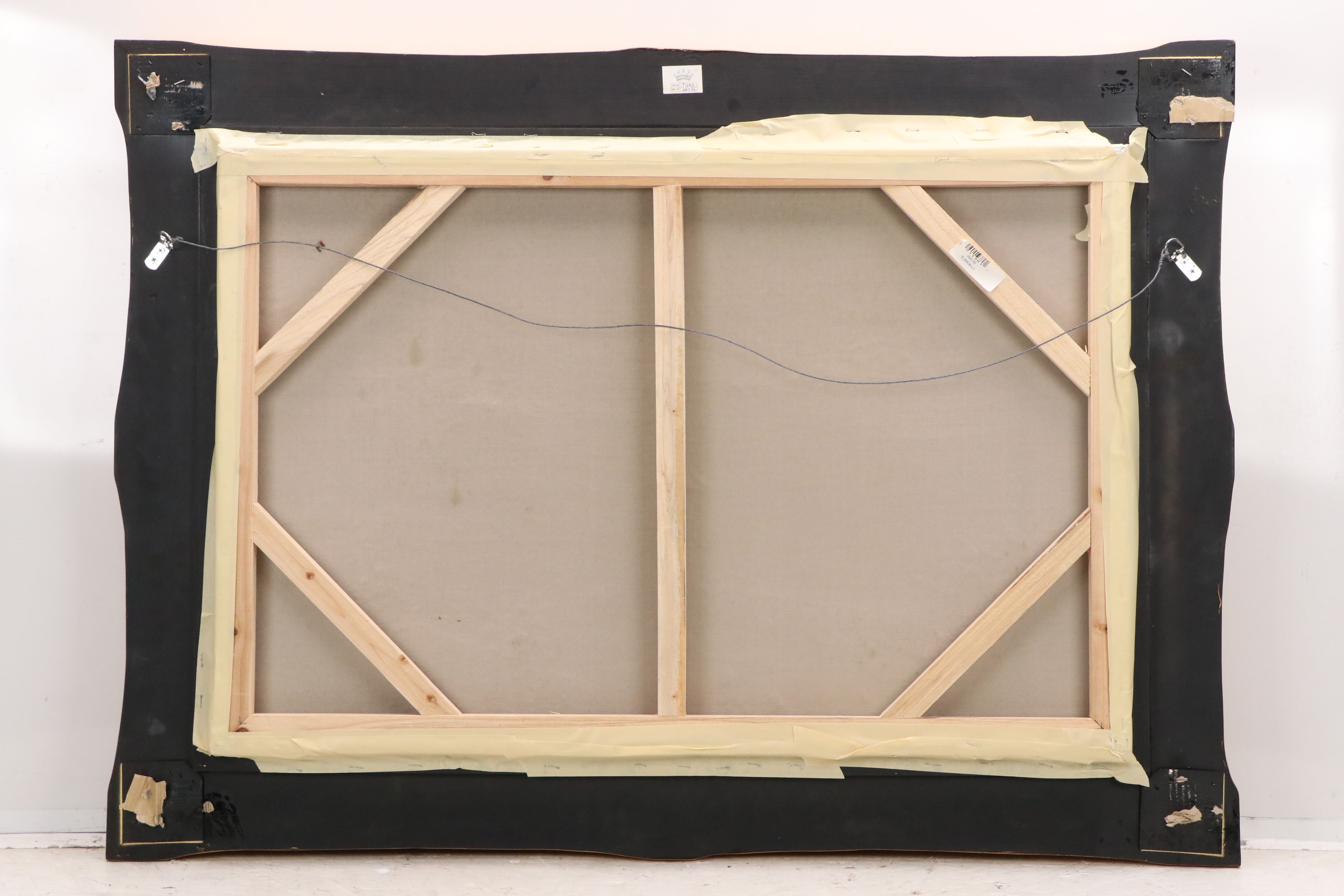 Oil Painting of Mediterranean Landscape, 21st Century