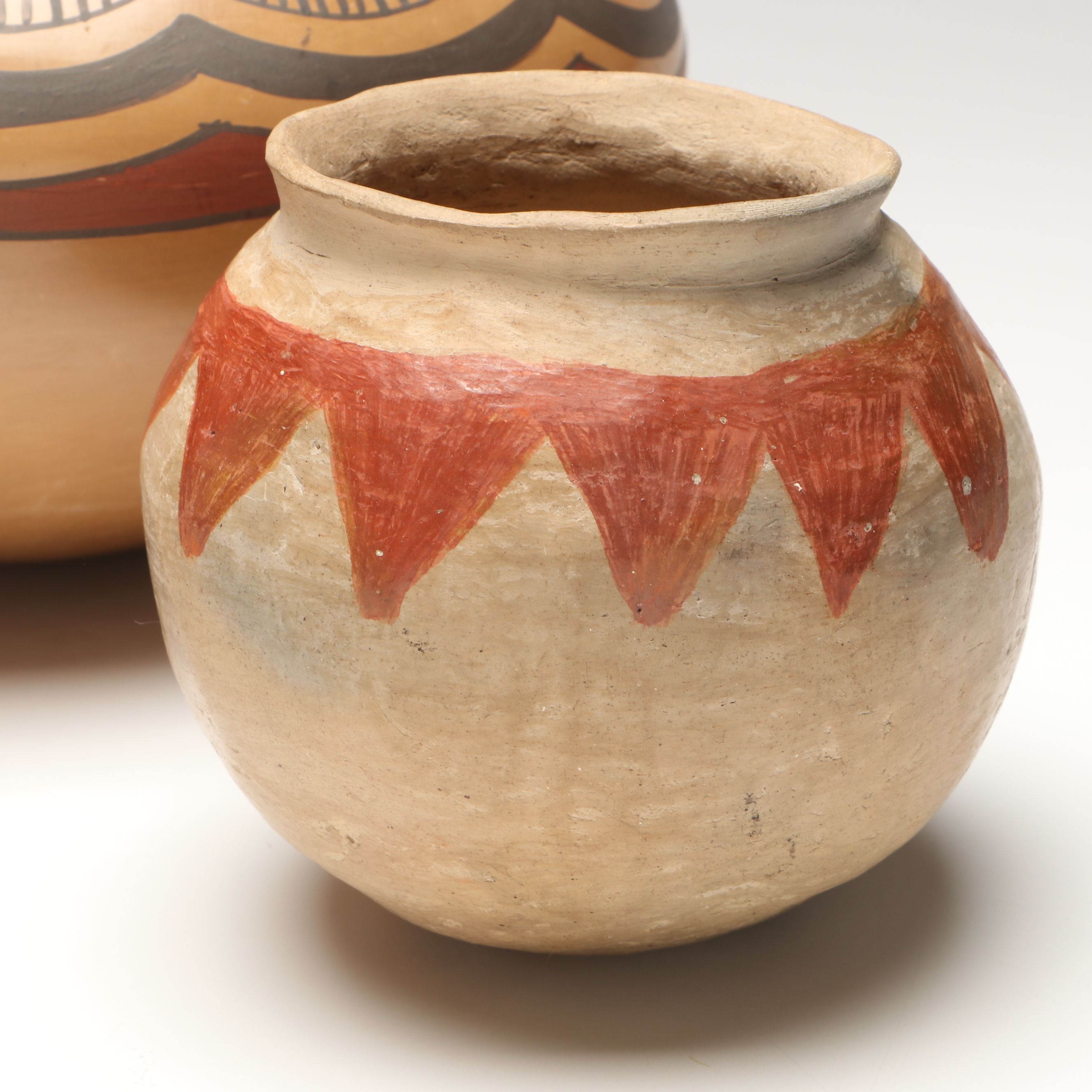 Mexican Mata Ortiz Style Hand Thrown Ceramic Pots