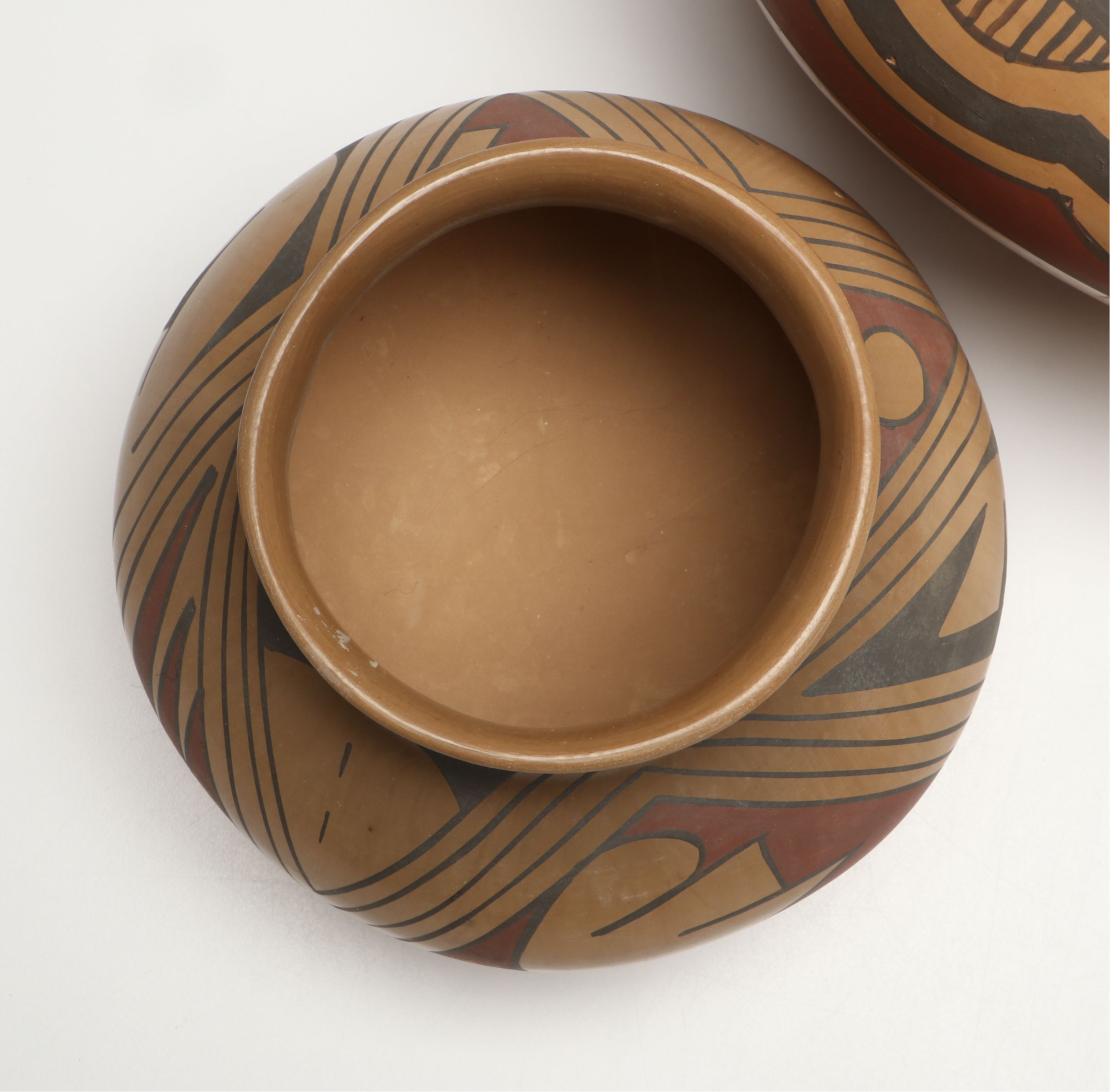 Mexican Mata Ortiz Style Hand Thrown Ceramic Pots