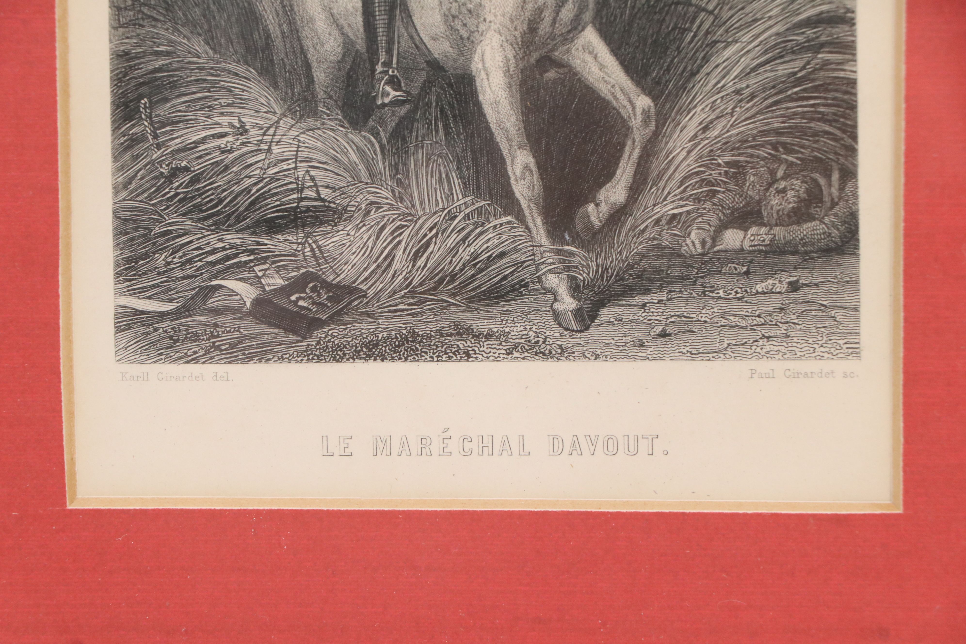 Three Steel Engravings of Napoleonic Military Leaders, Mid to Late 19th C.