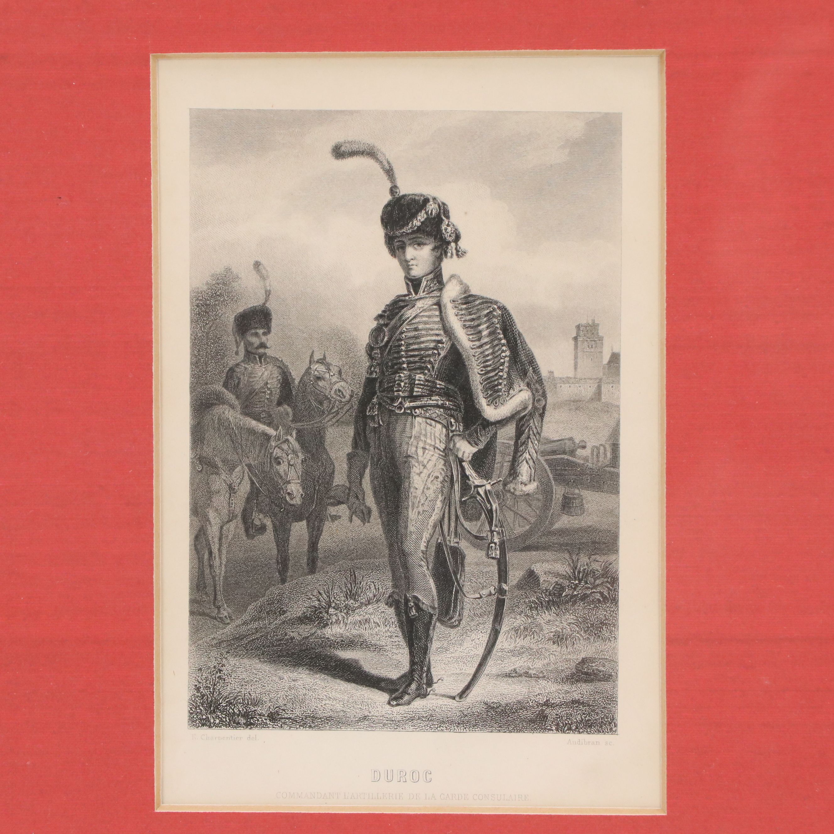 Three Steel Engravings of Napoleonic Military Leaders, Mid to Late 19th C.