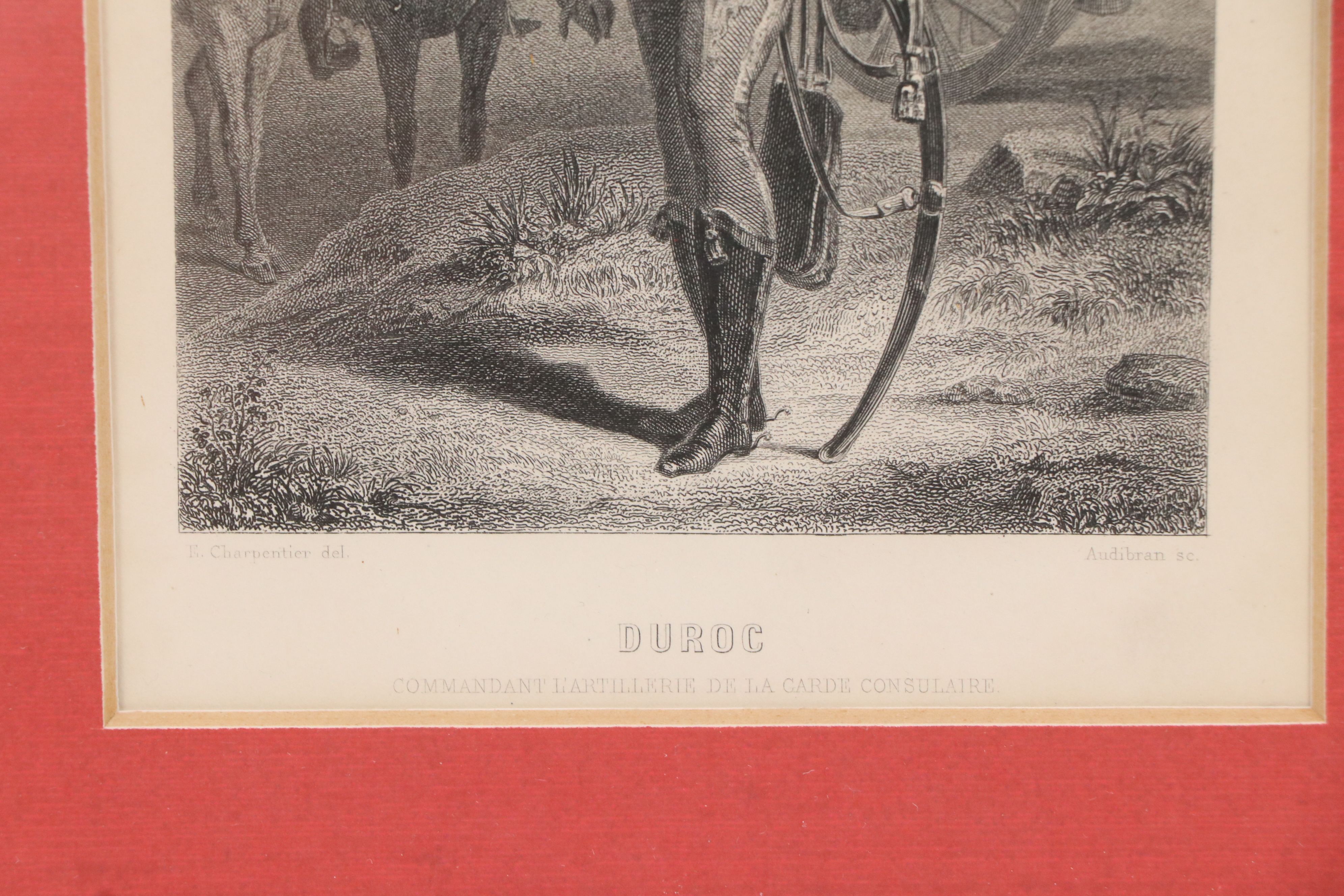 Three Steel Engravings of Napoleonic Military Leaders, Mid to Late 19th C.