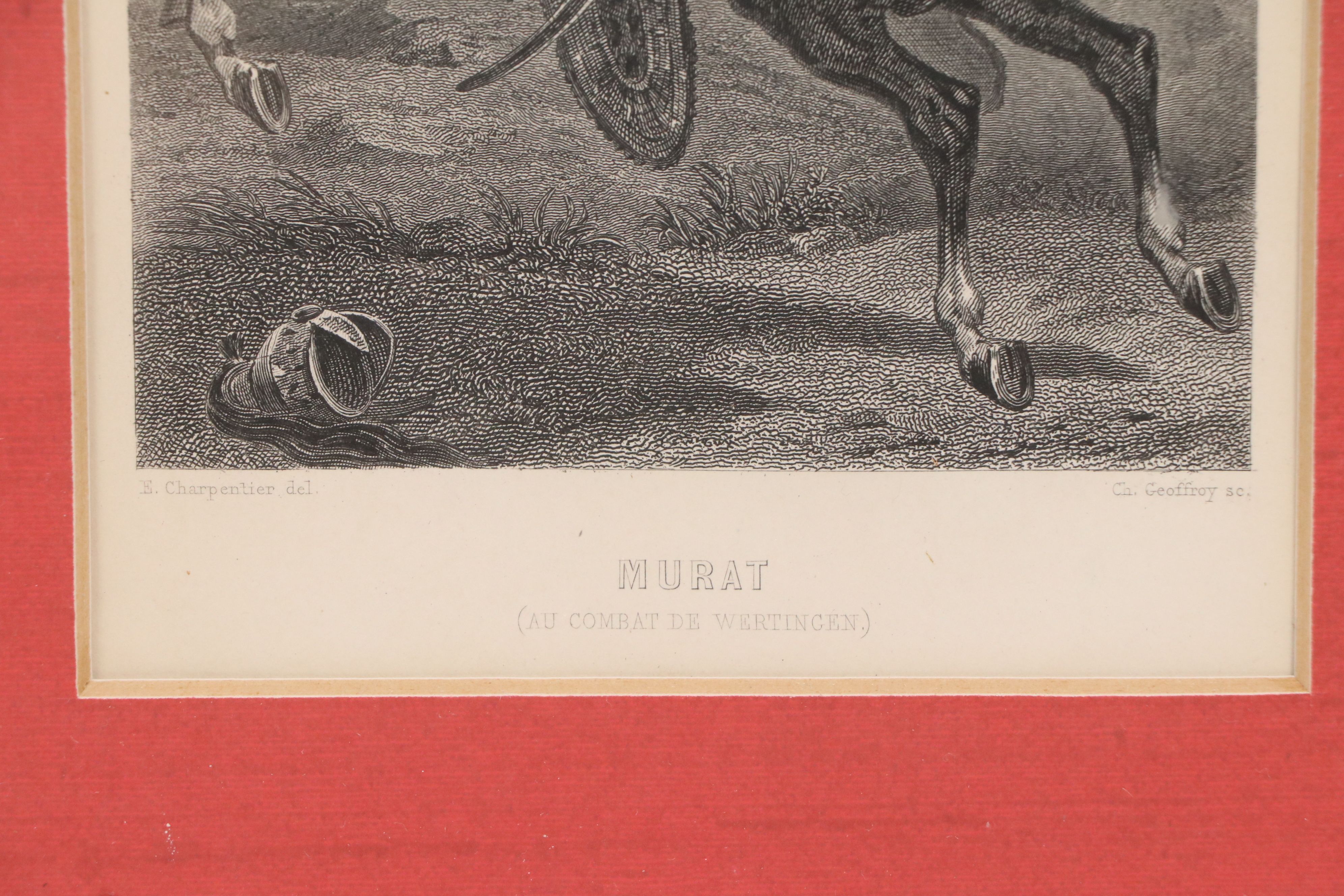 Three Steel Engravings of Napoleonic Military Leaders, Mid to Late 19th C.