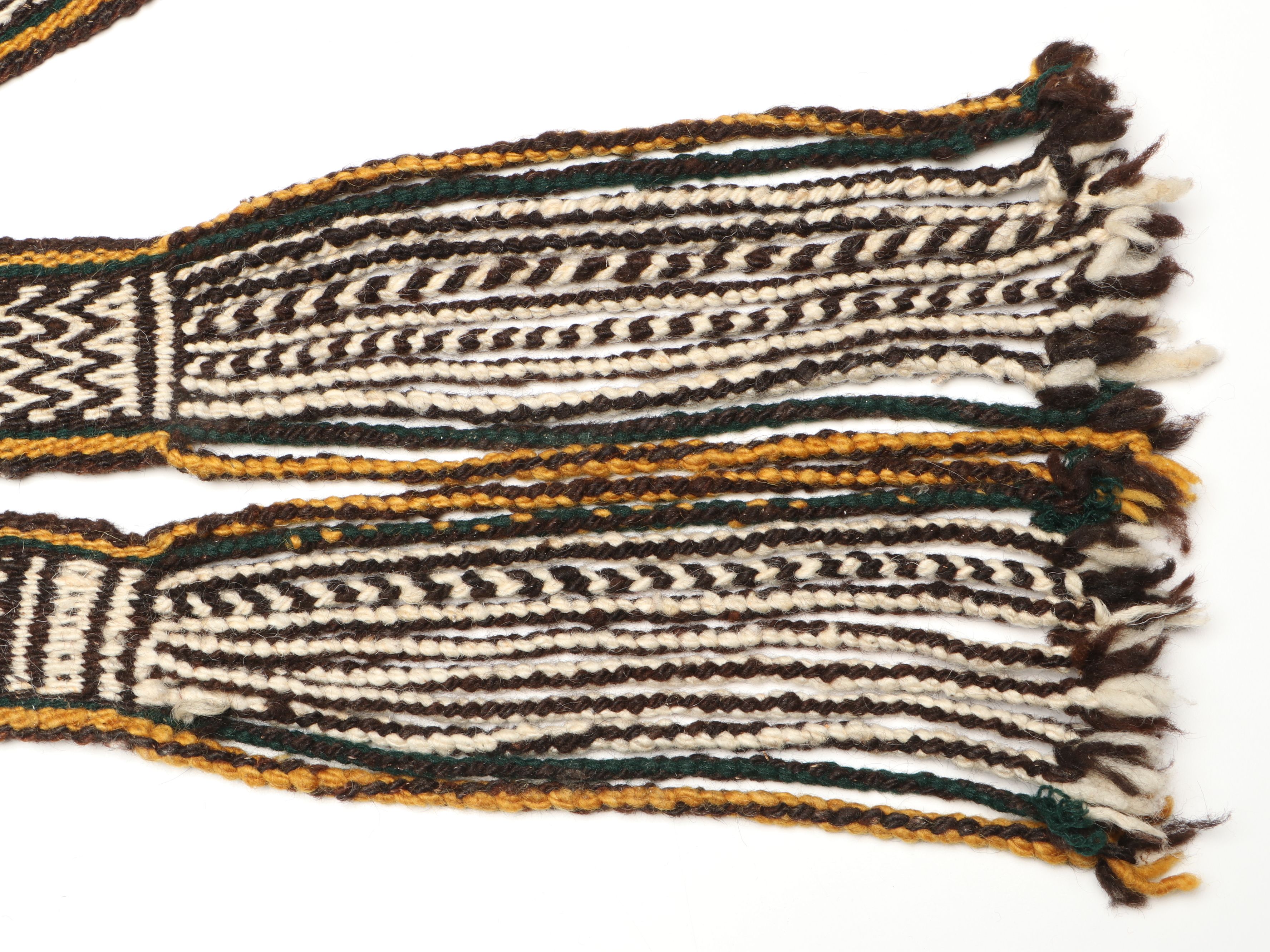 Indigenous Peoples Traditional Woven Wool Sash