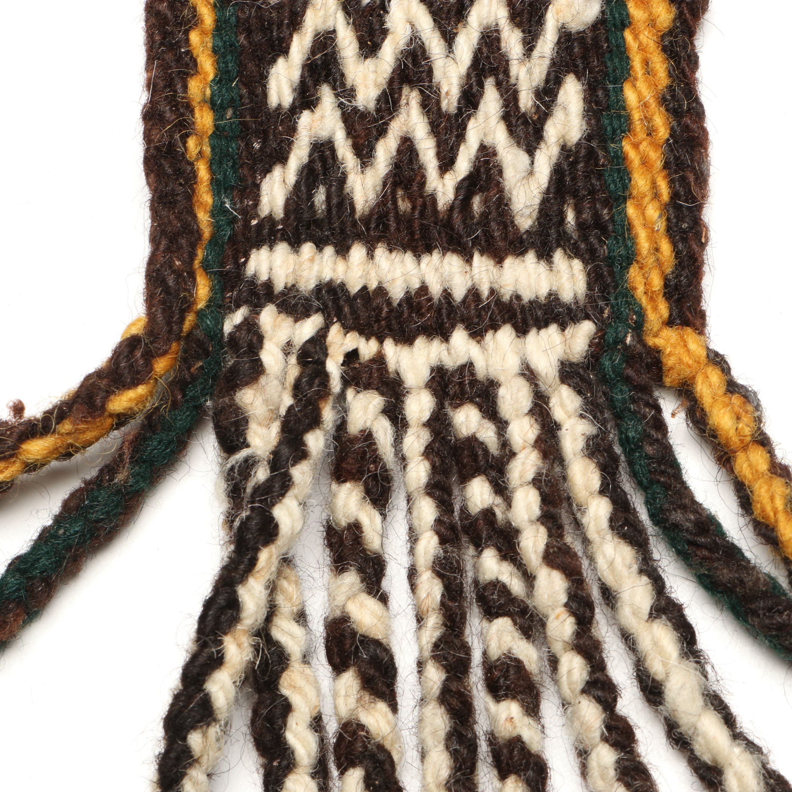 Indigenous Peoples Traditional Woven Wool Sash