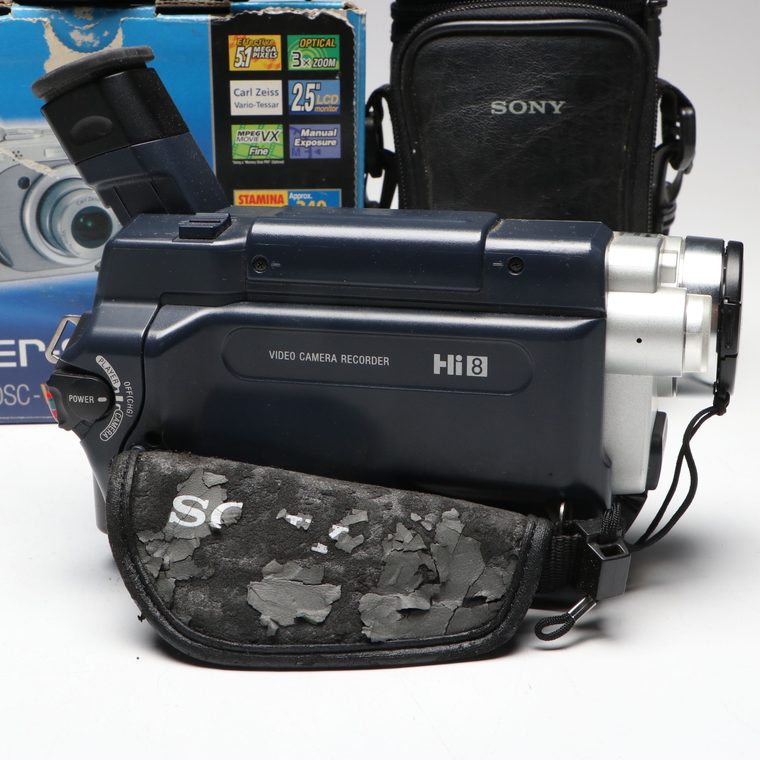 Sony and Panasonic Camcorders with Other Sony Cyber-Shot Point and Shoot Cameras