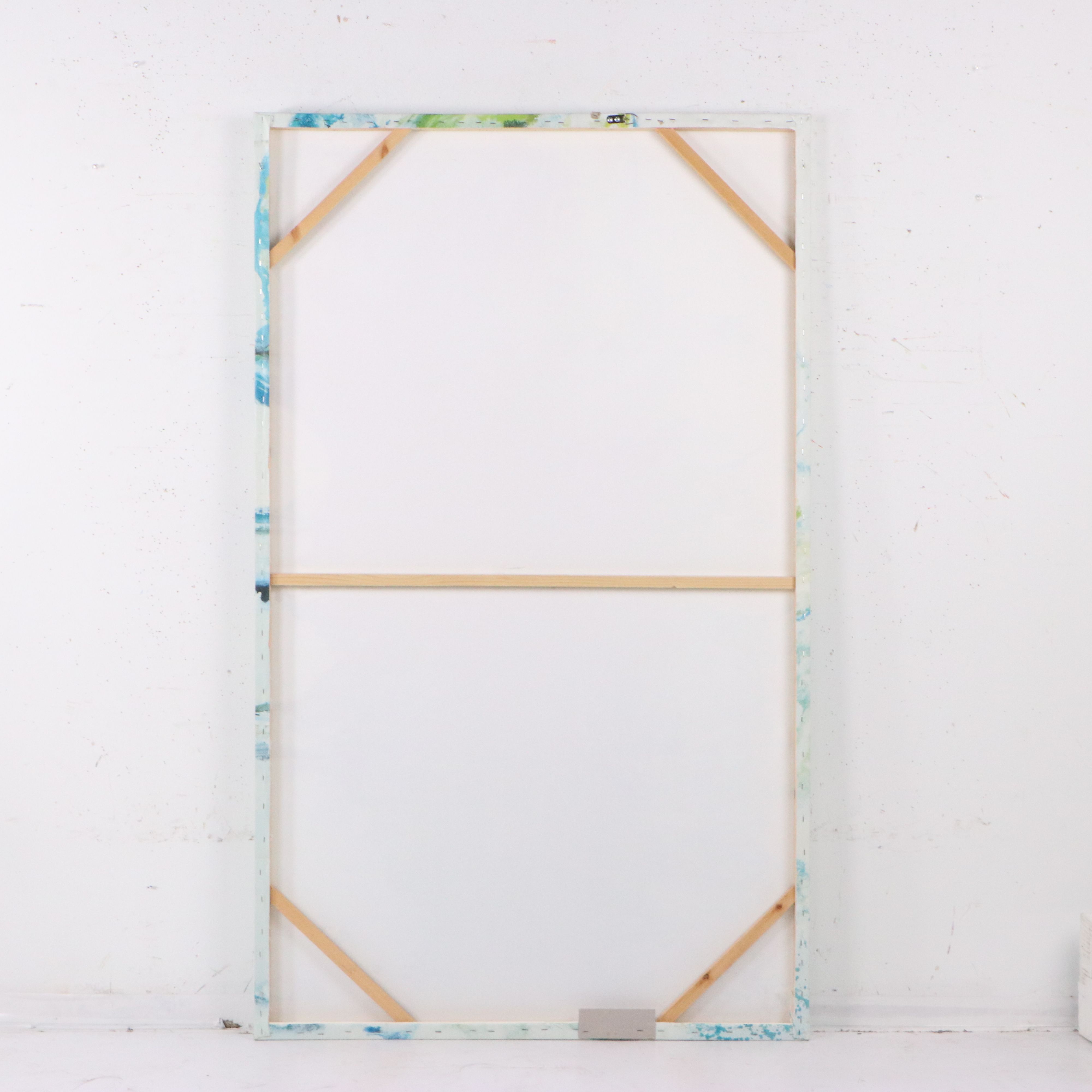 Large-Scale Abstract Giclée After Natasha Barnes "Imperial Frost," 21st Century