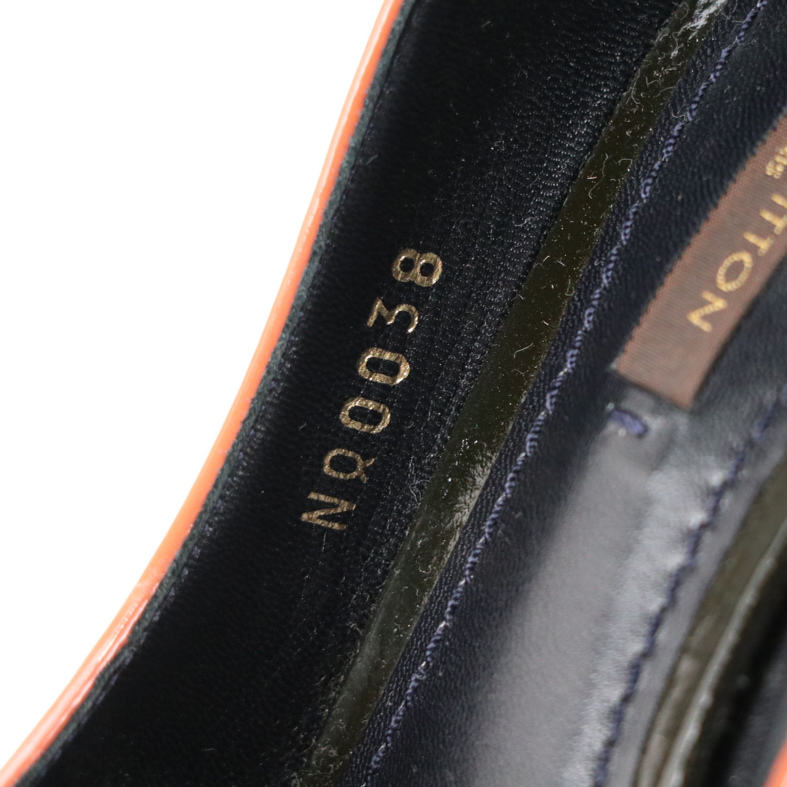 Louis Vuitton Richard Prince Flash Pulp Monogram Coated Denim Peep-Toe Pumps