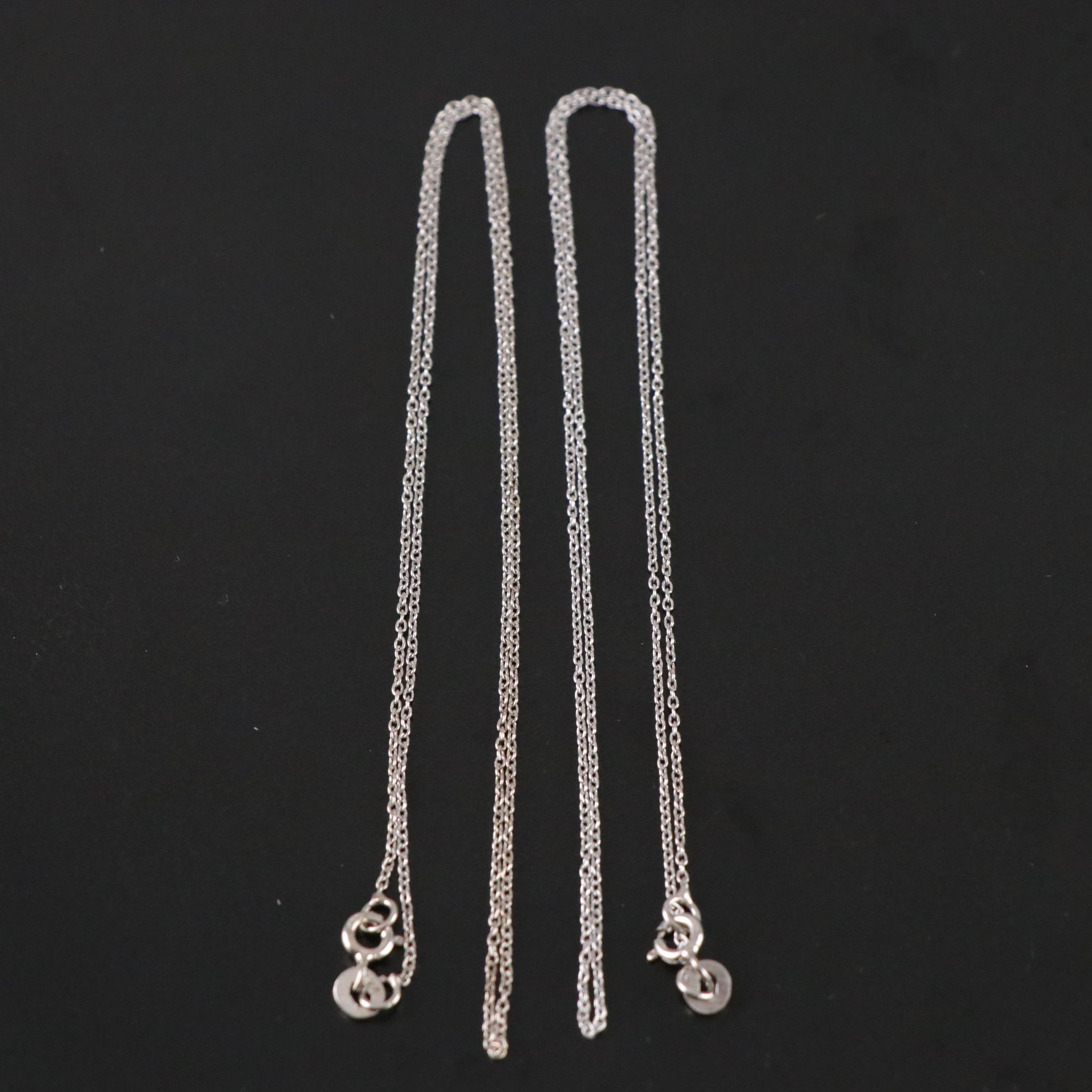 14 Assorted Sterling Silver Rings, Necklaces and Earrings