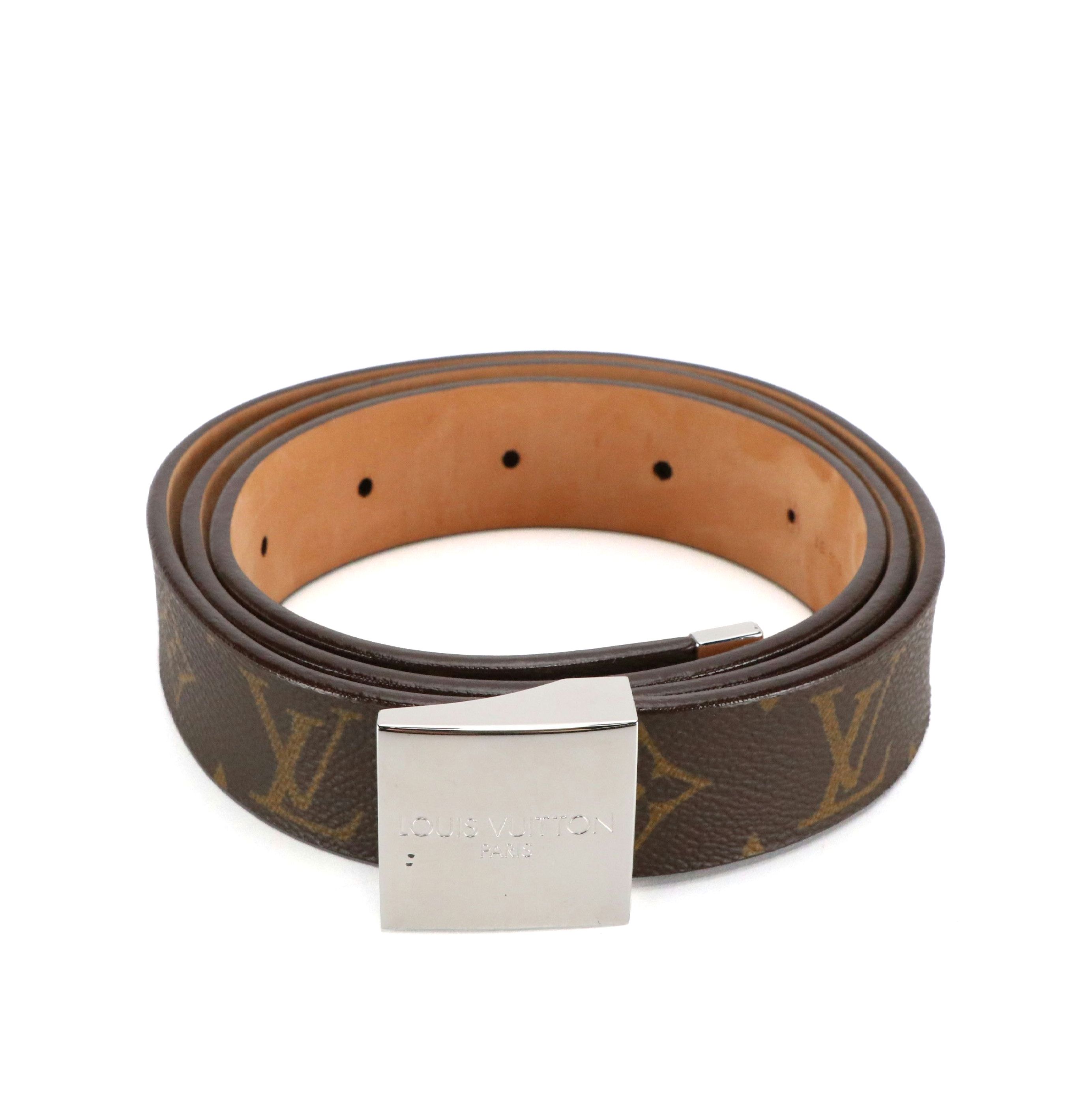 Louis Vuitton Ceinture Carrée in Monogram Canvas with Box