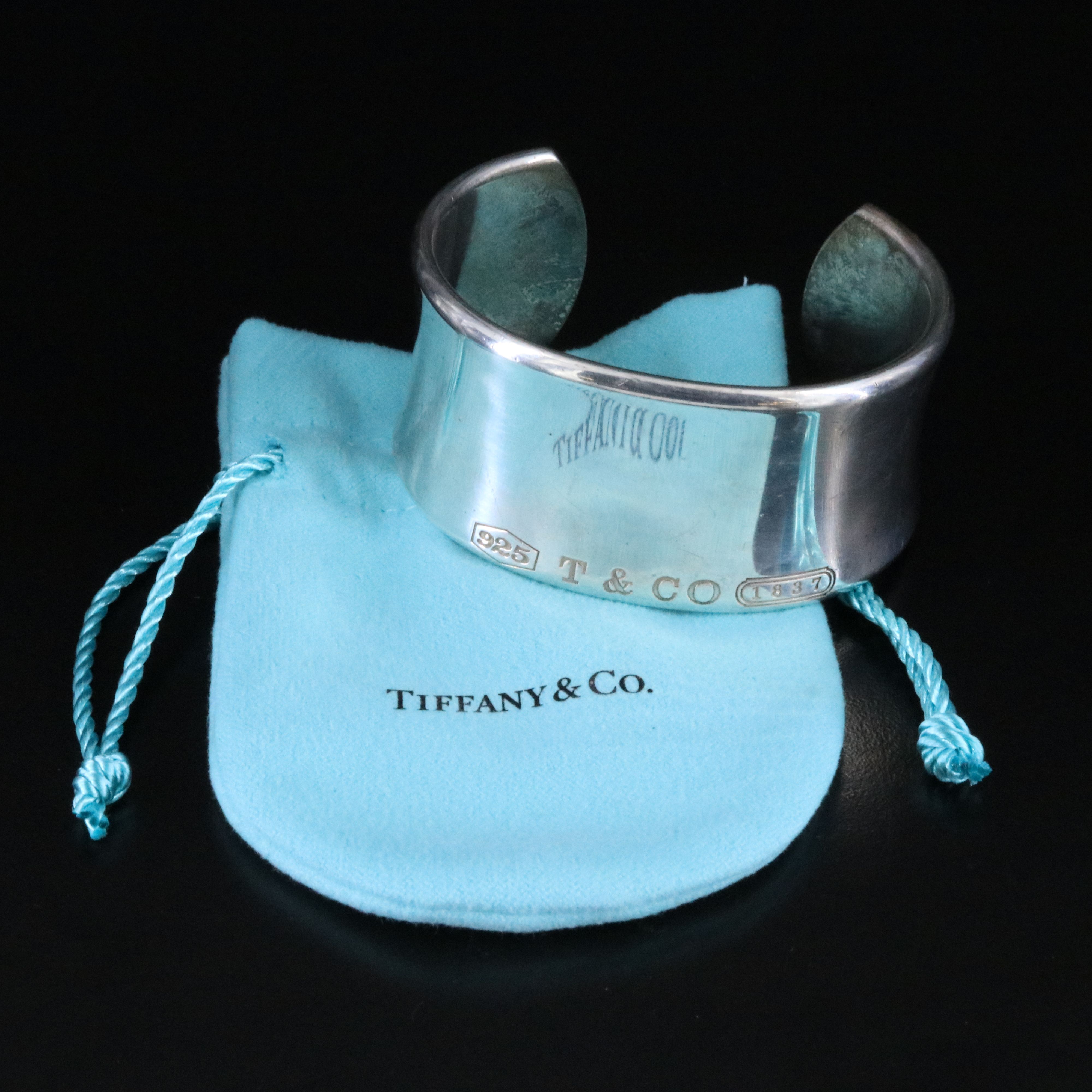 Tiffany & Co. 1837 Sterling Cuff Bracelet