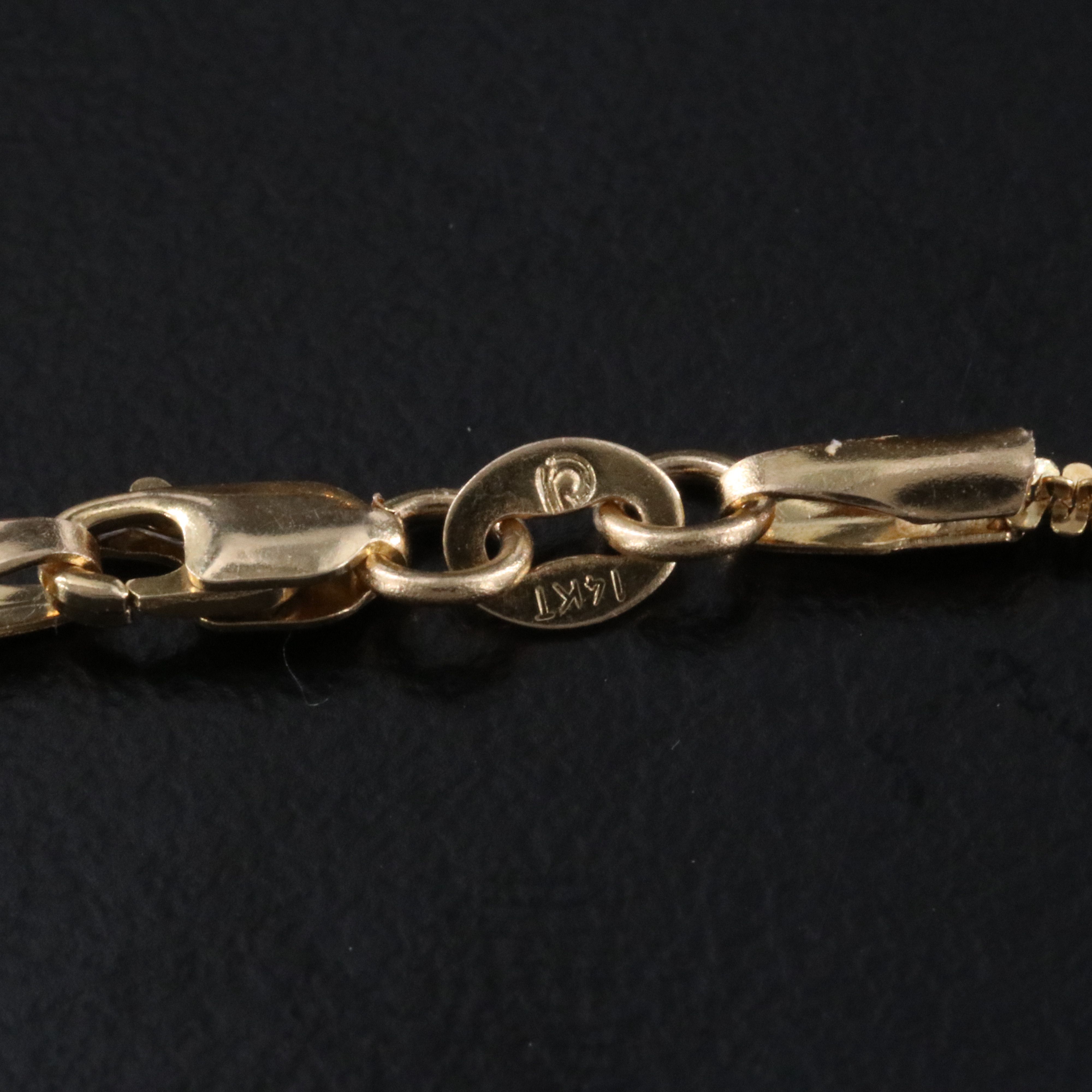 14K Sparkle Chain Necklace