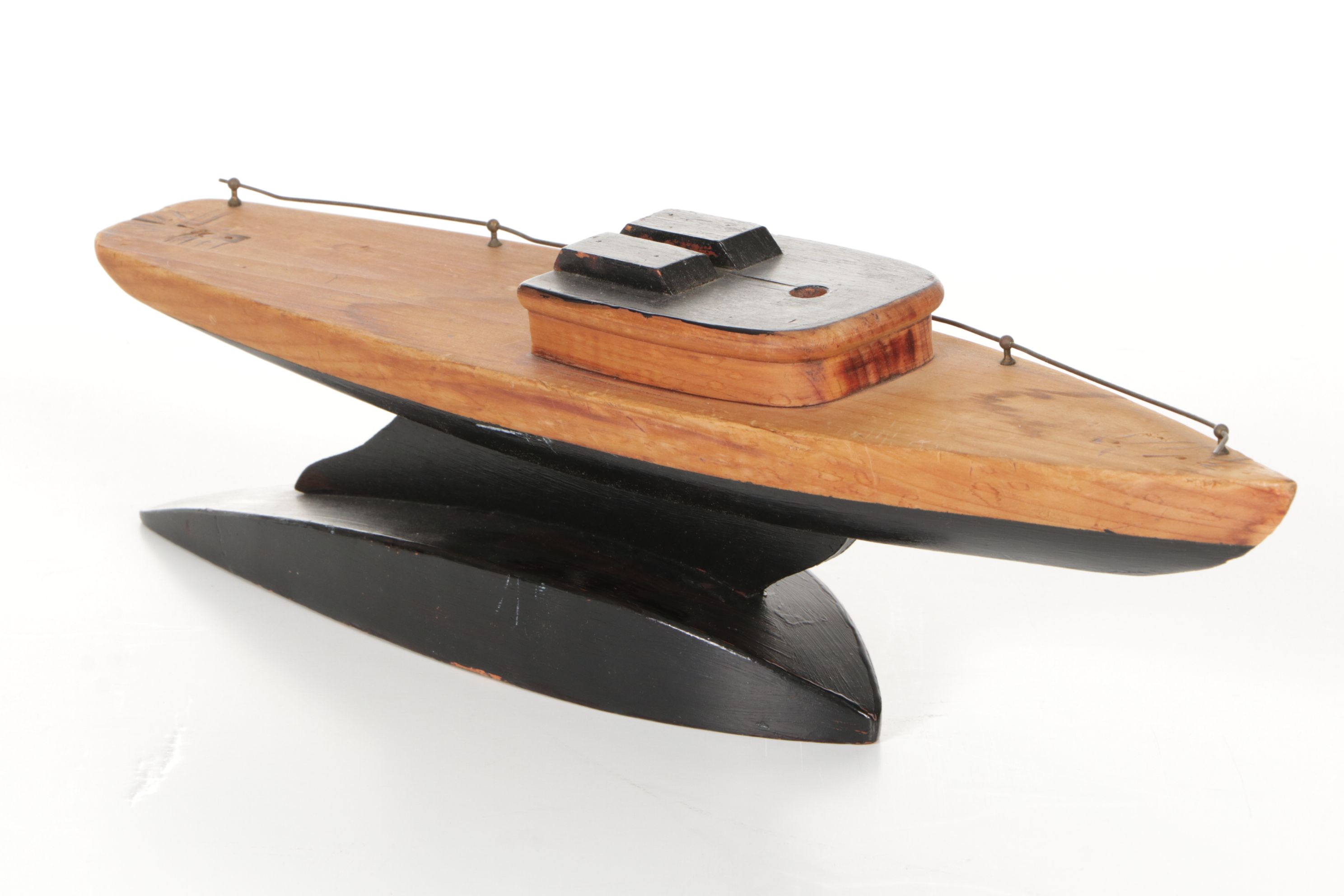 Tolsberry Handcrafted Wooden Model Cargo Ship, Boat Clock Base & More