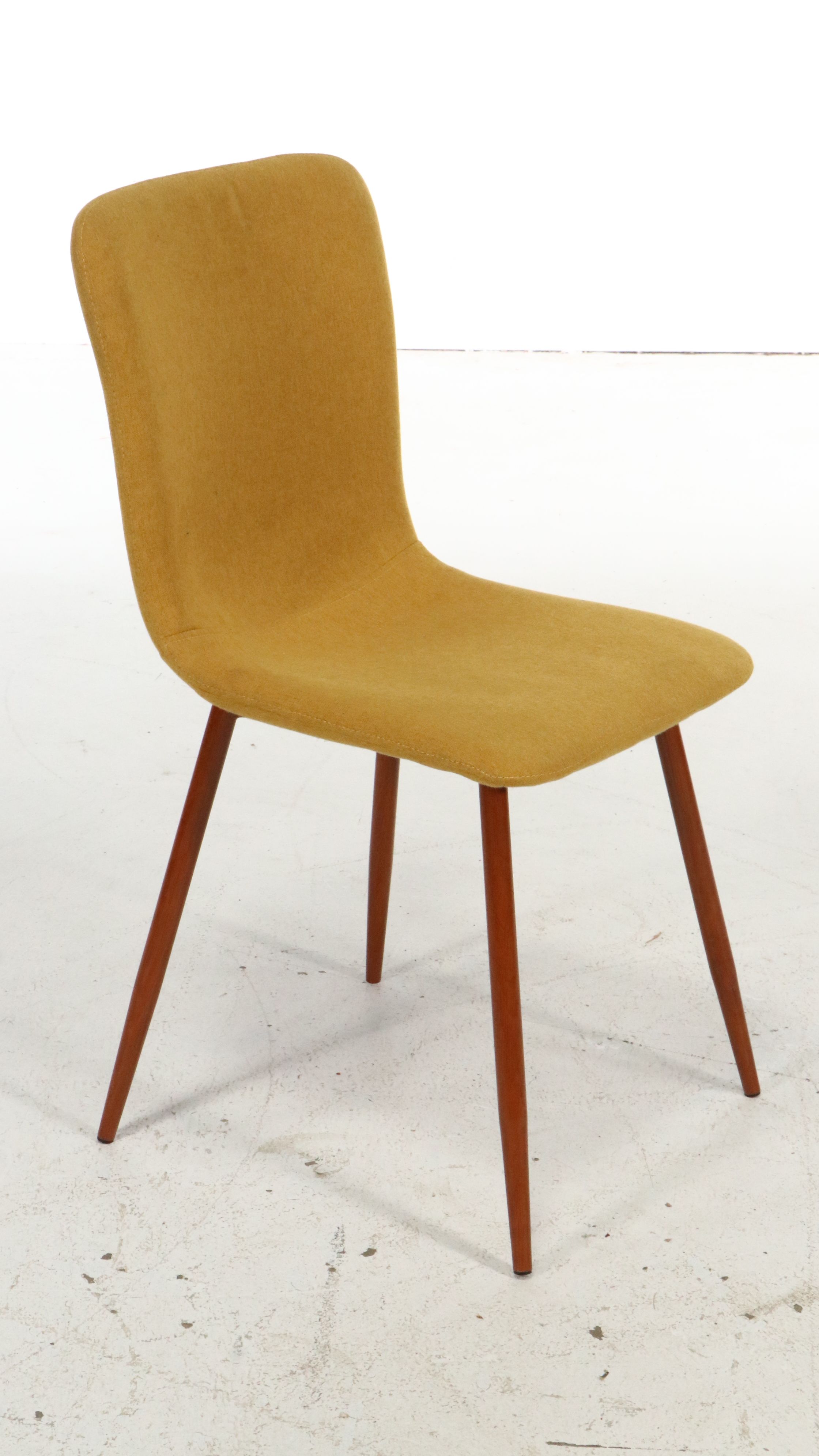 Five Piece Mid Century Modern Style Dining Set with Jofran Inc. "Kura" Table