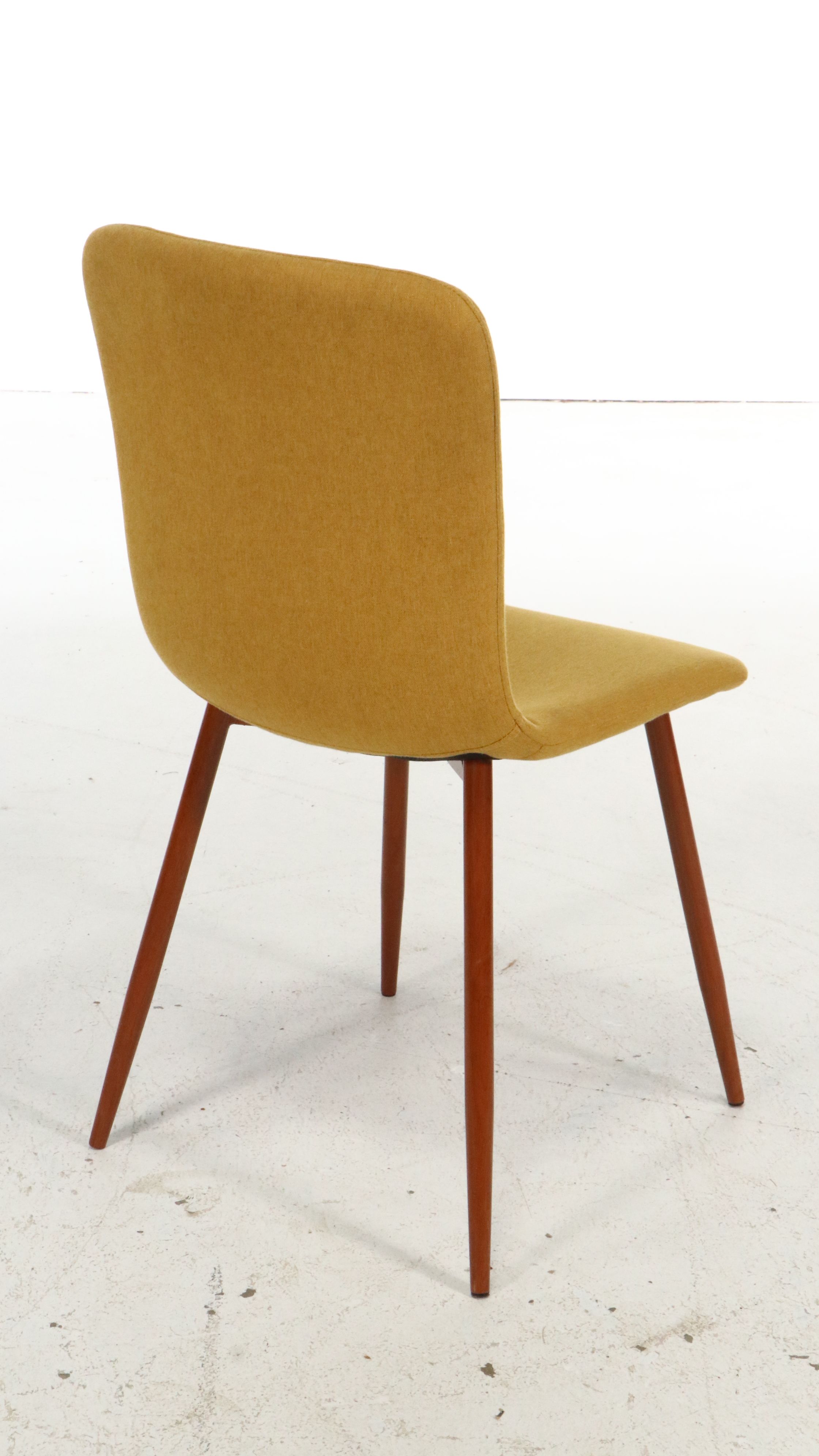 Five Piece Mid Century Modern Style Dining Set with Jofran Inc. "Kura" Table