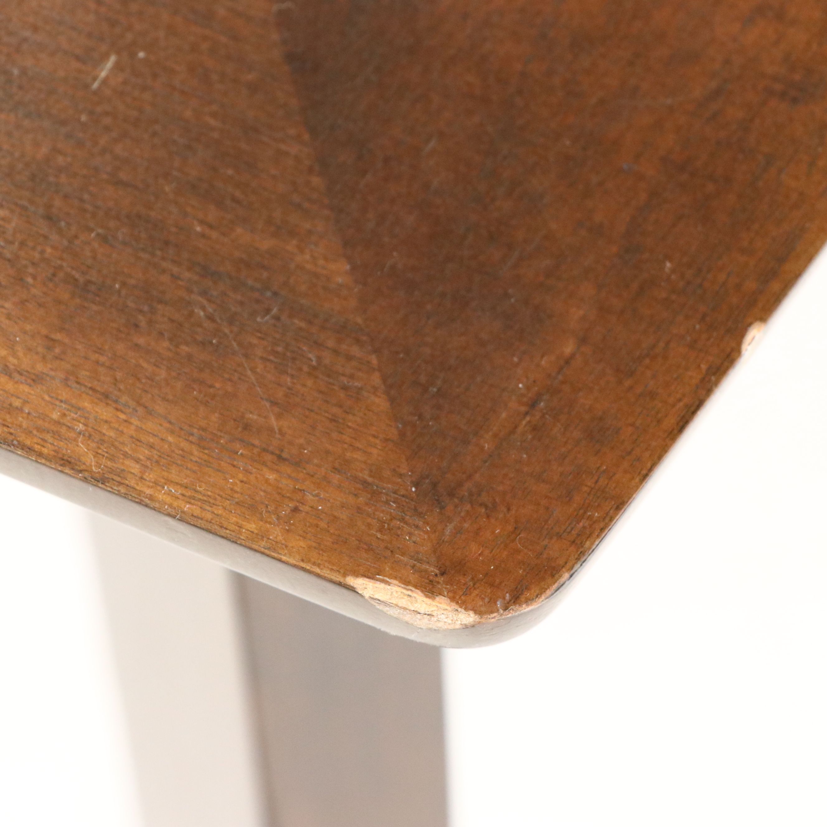 Five Piece Mid Century Modern Style Dining Set with Jofran Inc. "Kura" Table