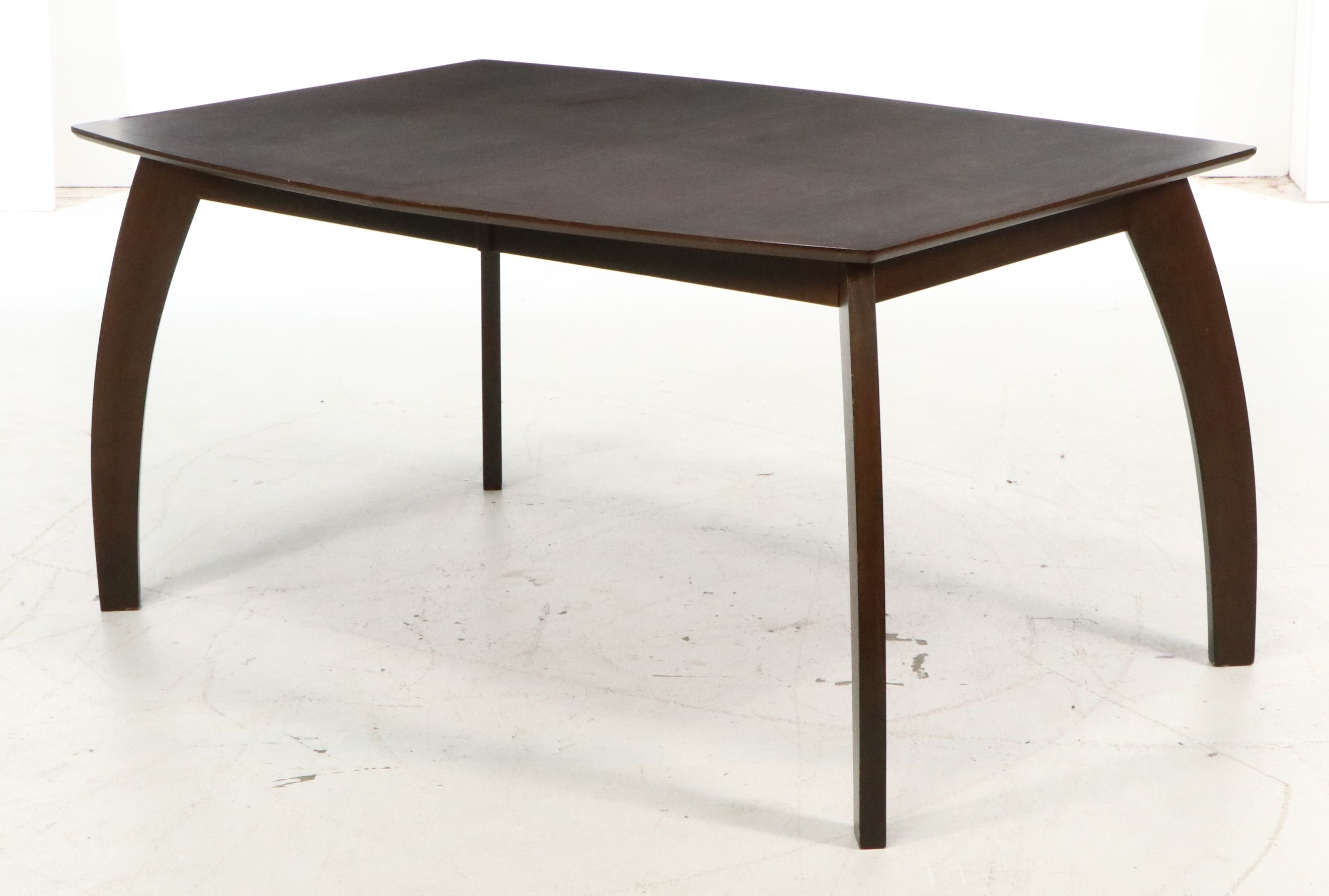 Five Piece Mid Century Modern Style Dining Set with Jofran Inc. "Kura" Table