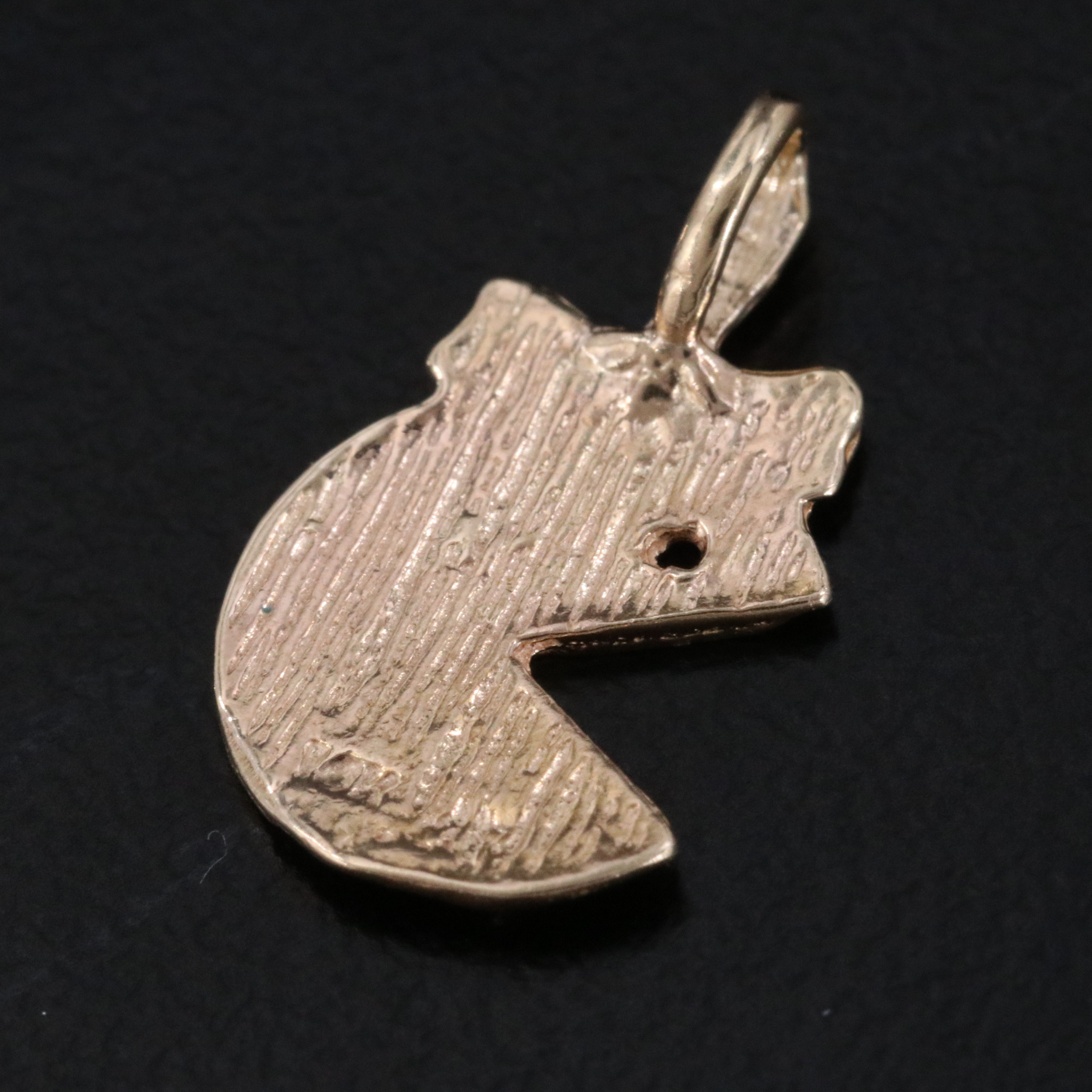 14K Video Game Character Pendant
