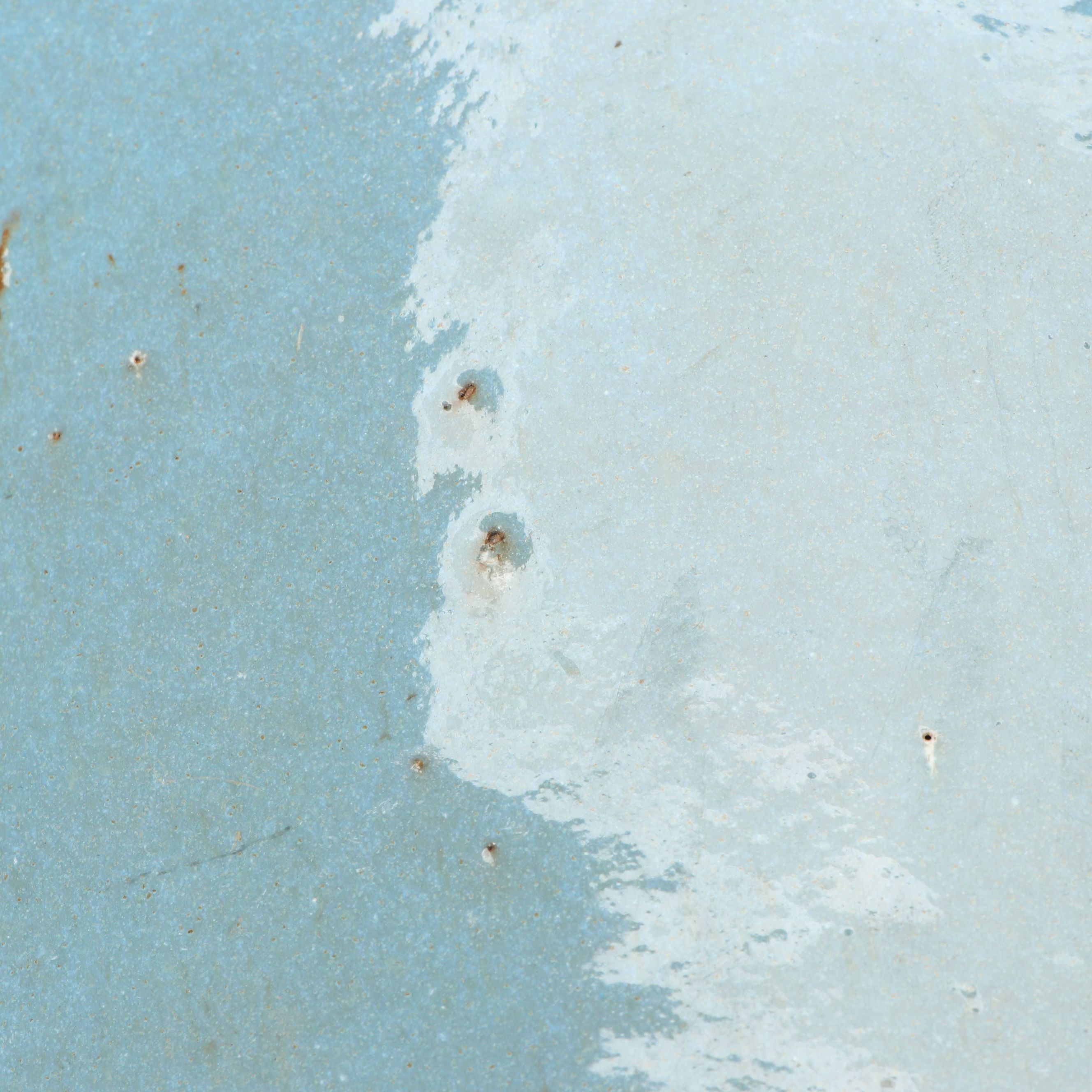 Pair of Blue Glazed Ceramic Planters