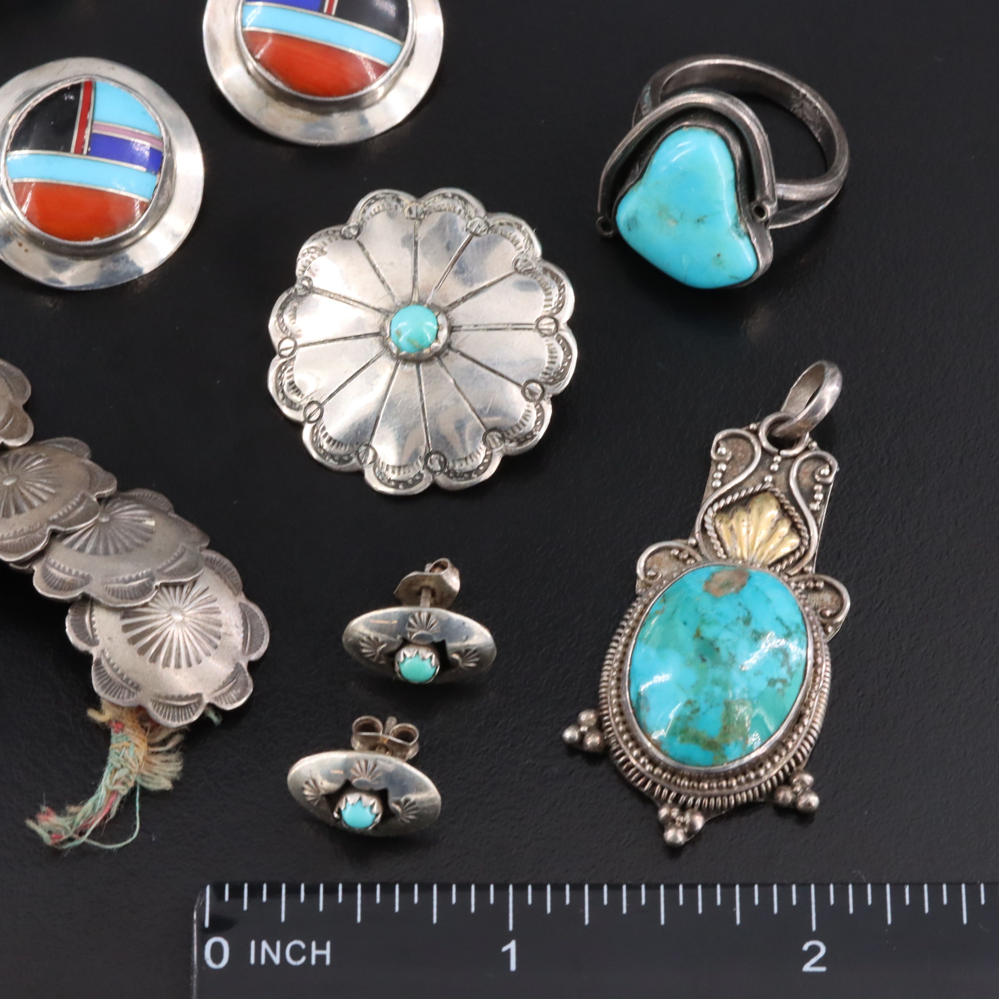 Vintage/Antique Native American Sterling Jewelry Collection