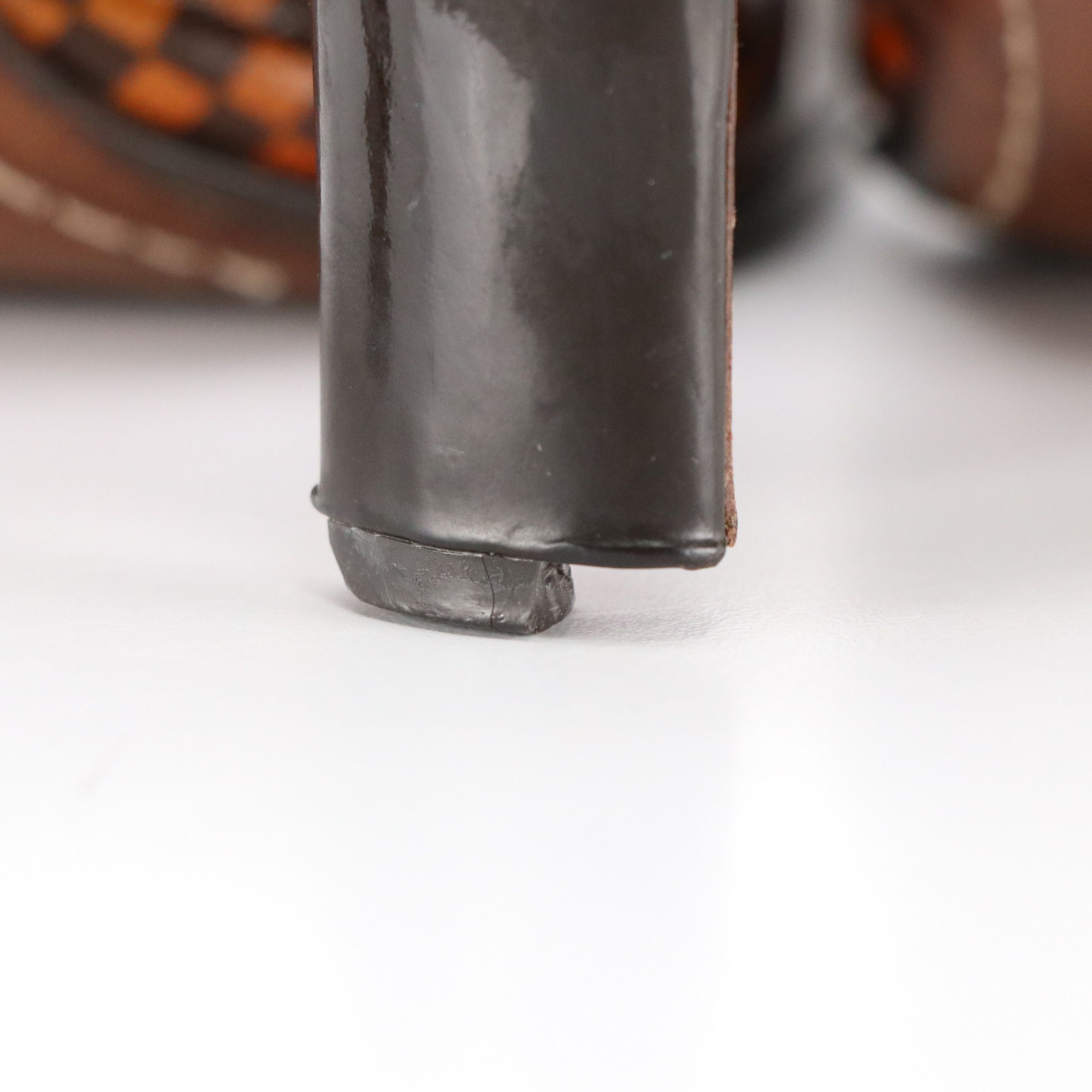 Louis Vuitton Patent Leather Damier Ebene Chérie Pumps