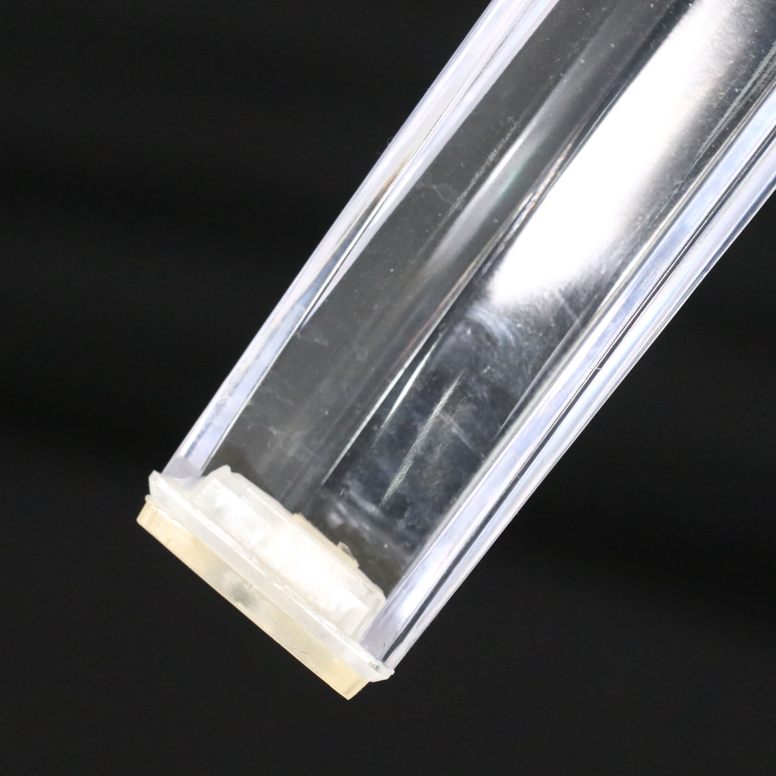 Pair of "Charles Ghost" Style Clear Acrylic Barstools