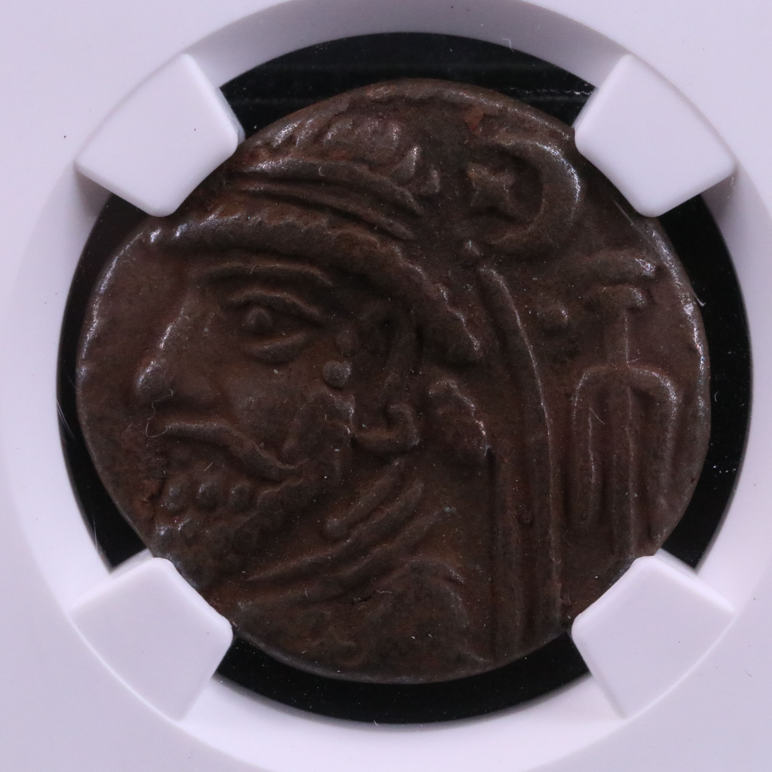 NGC Graded VF Ancient Kingdom of Elymais Billon Tetradrachm Coin, ca. 100 A.D.