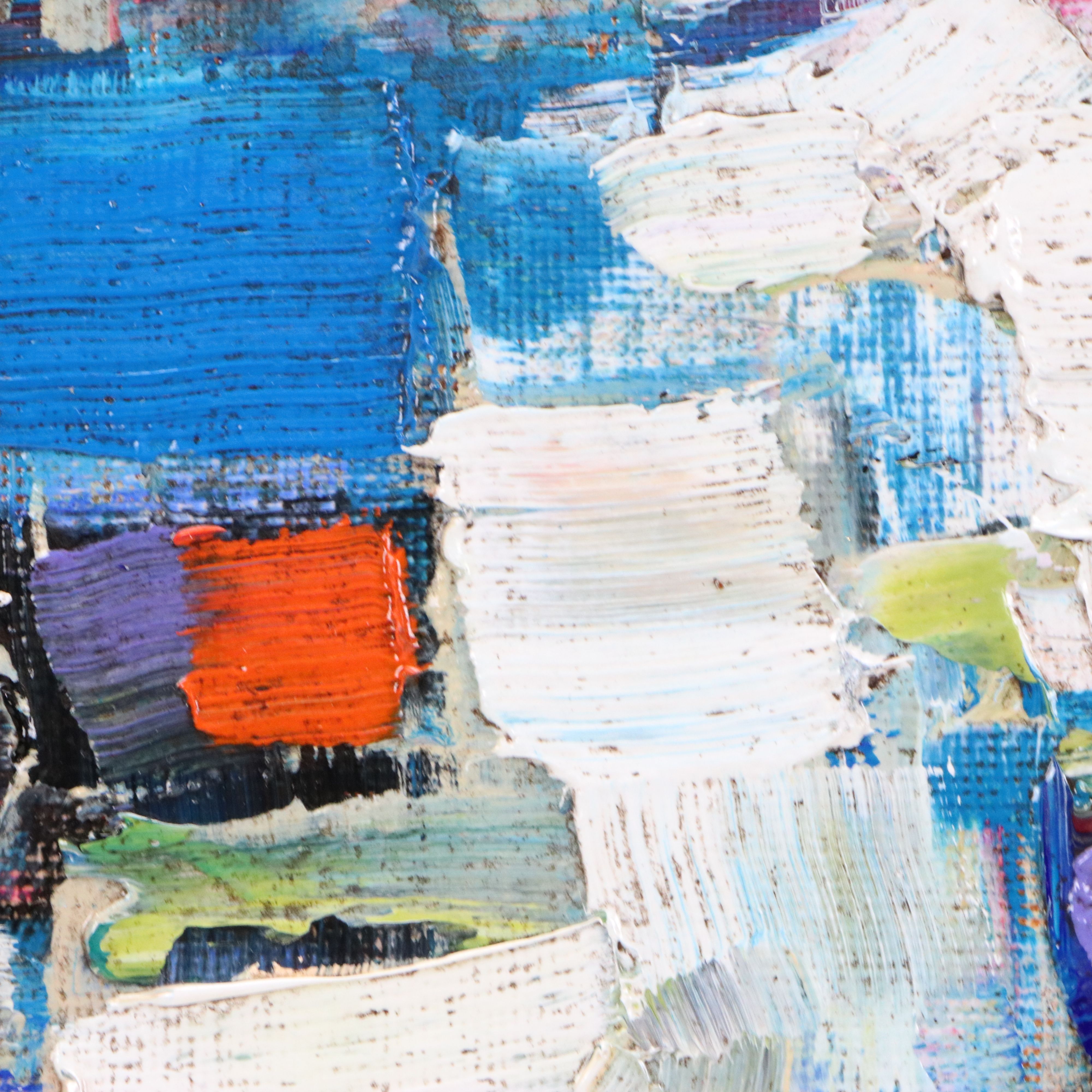 Serguei Novitchkov Oil Painting "Echo of Steps," 2026