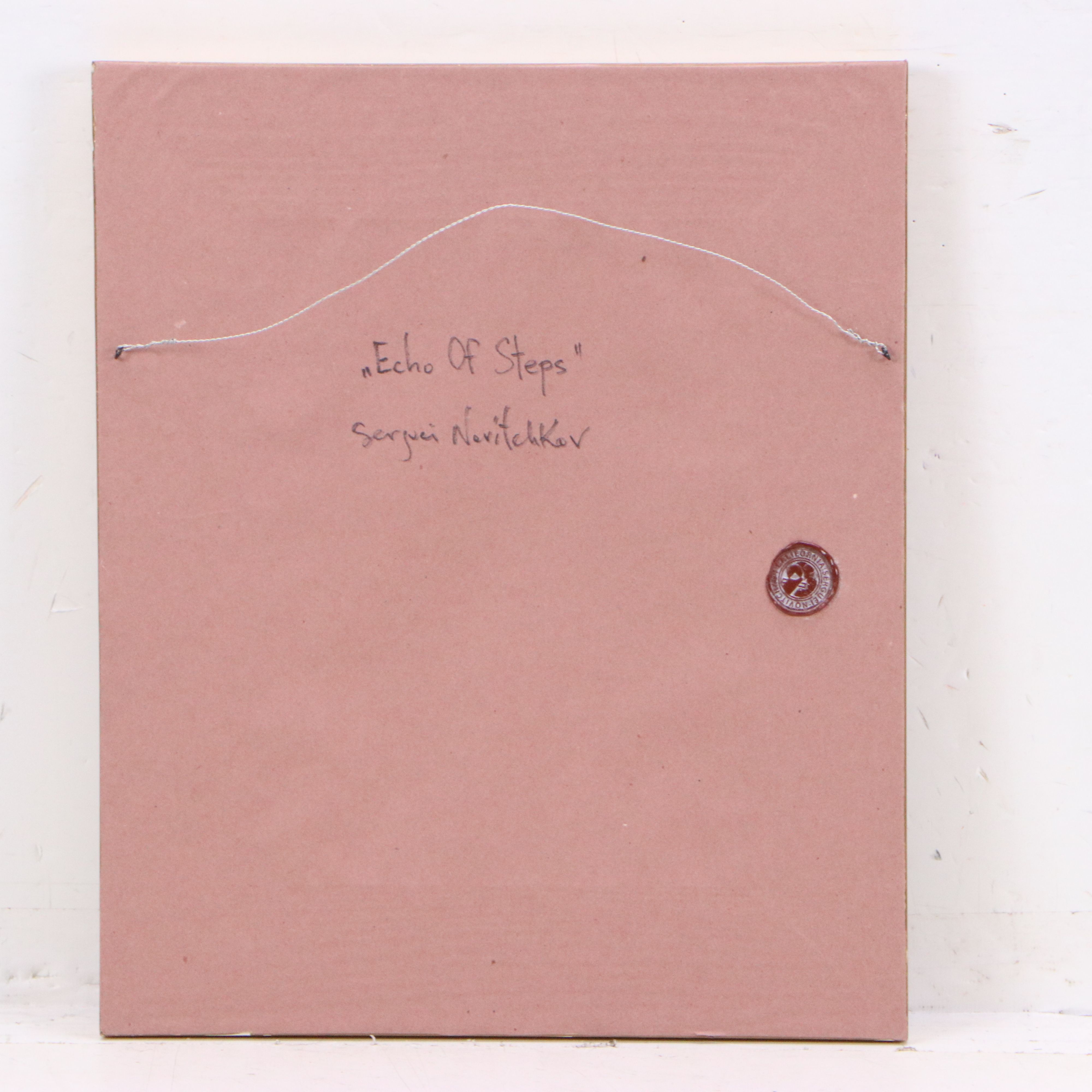 Serguei Novitchkov Oil Painting "Echo of Steps," 2026