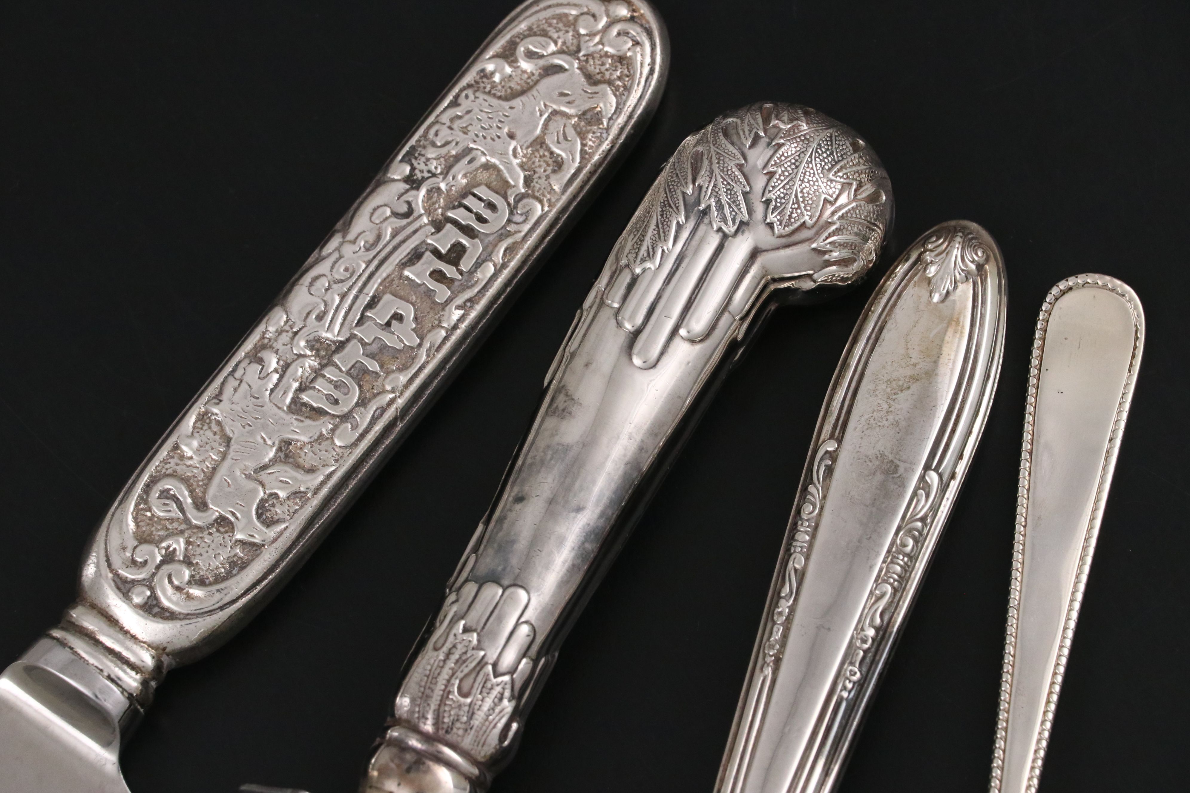 Manchester Sterling Silver "Southern Rose" with Other Silver Flatware