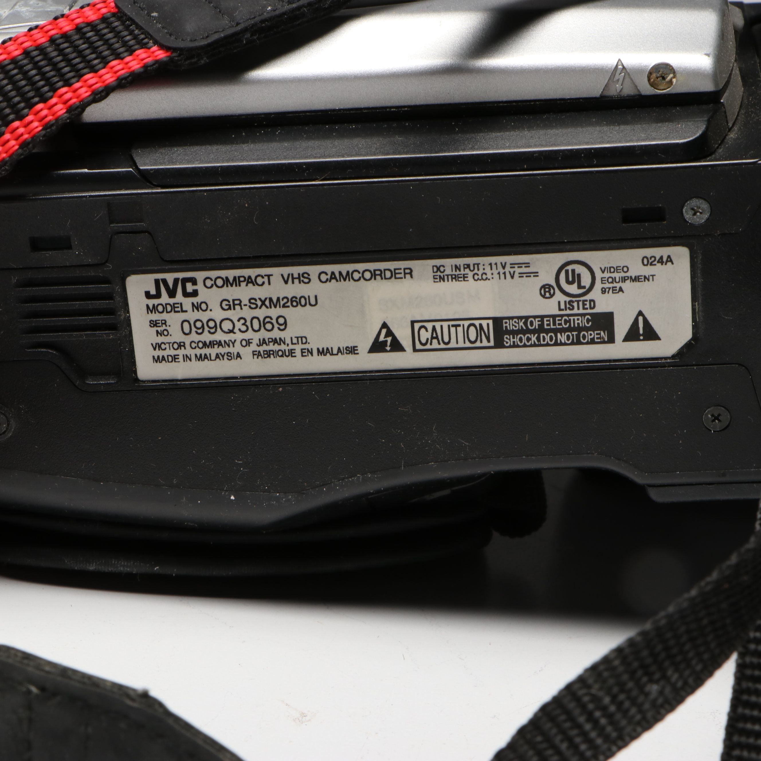 JVC Color Video Camera CV-F503 with Camcorders, Late 20th C.