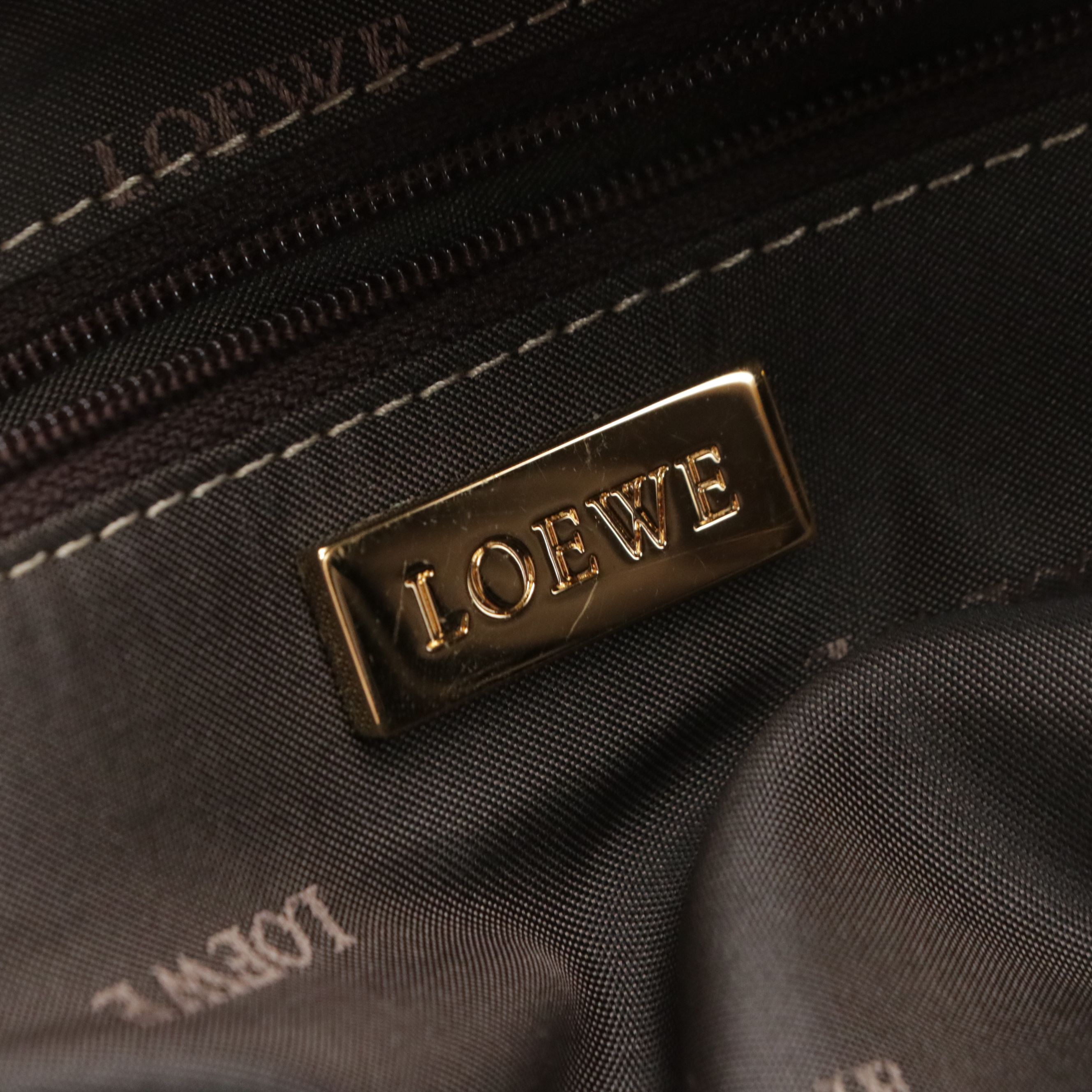 Loewe Nude Nappa Calfskin Leather Amazona 28 Handbag