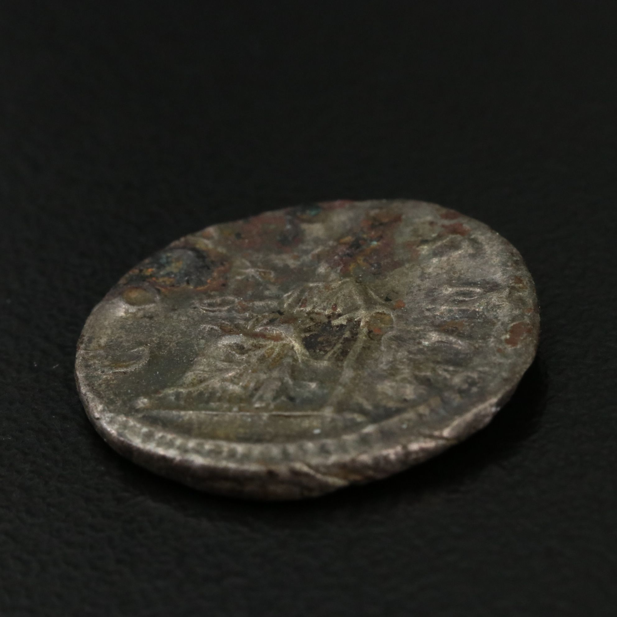 Ancient Roman Imperial AR Denarius Coin of Julia Paula, ca. 220 A.D.
