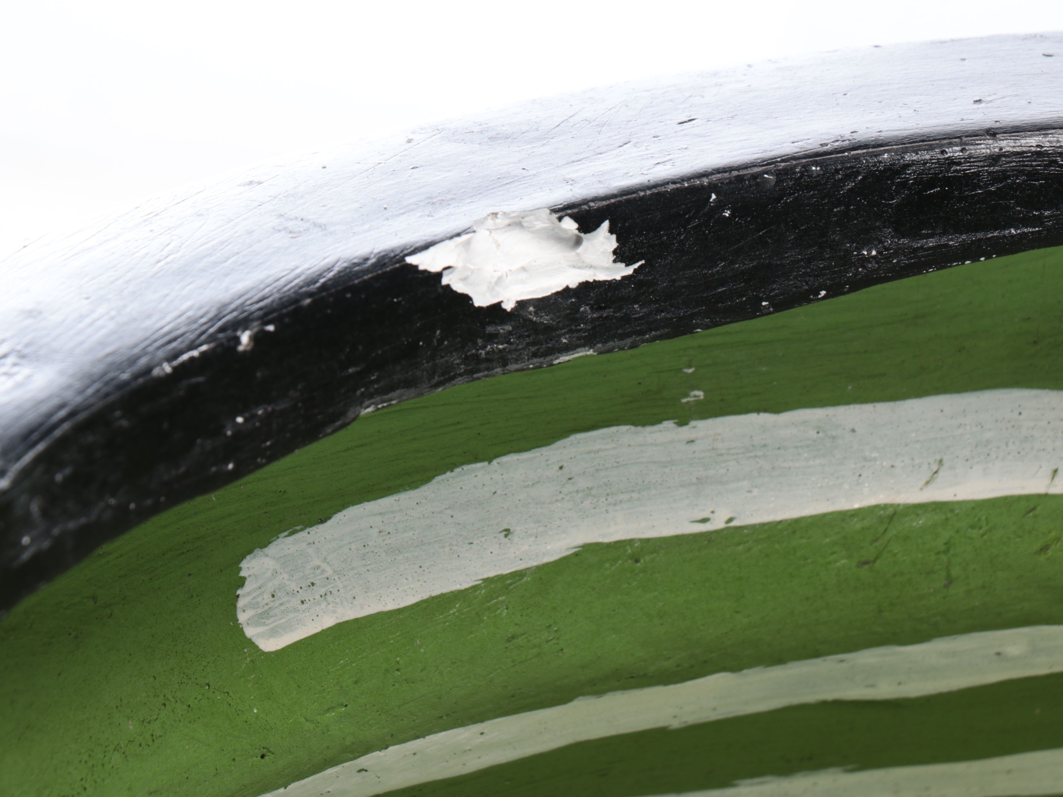 "Trick or Treat" Halloween Plaster Candy Bowl