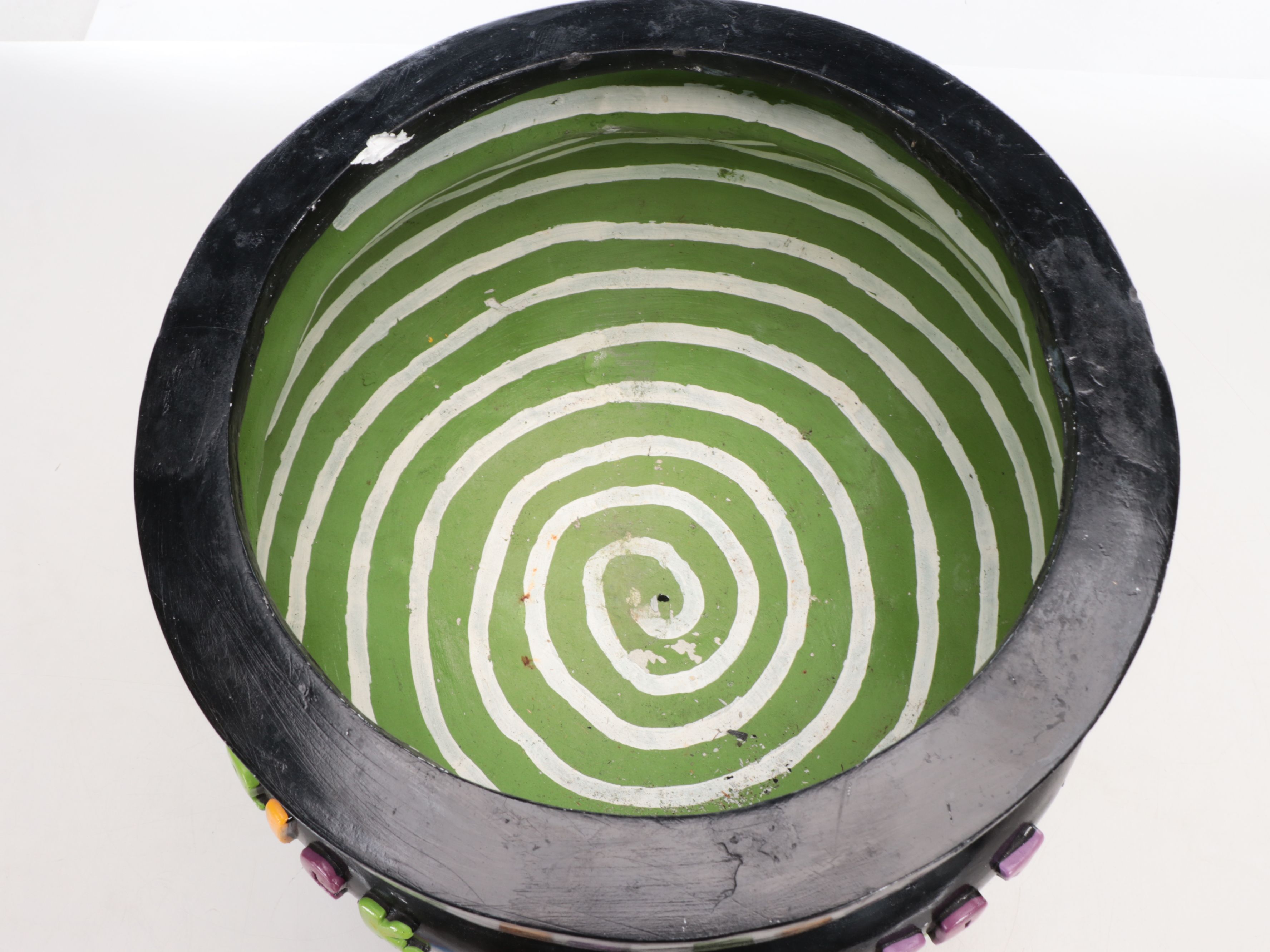 "Trick or Treat" Halloween Plaster Candy Bowl