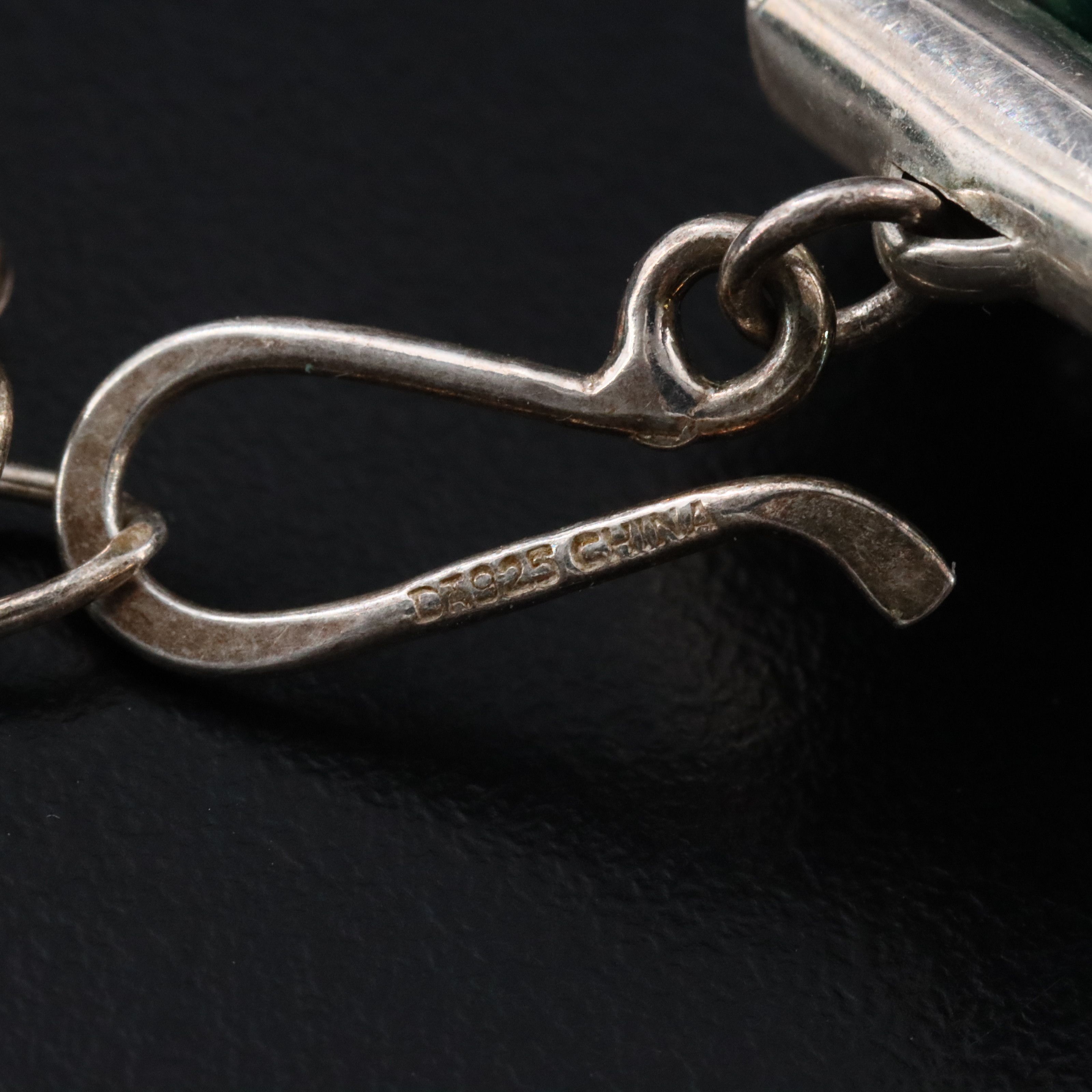 Desert Rose Trading Sterling Malachite and Turquoise Jewelry Set