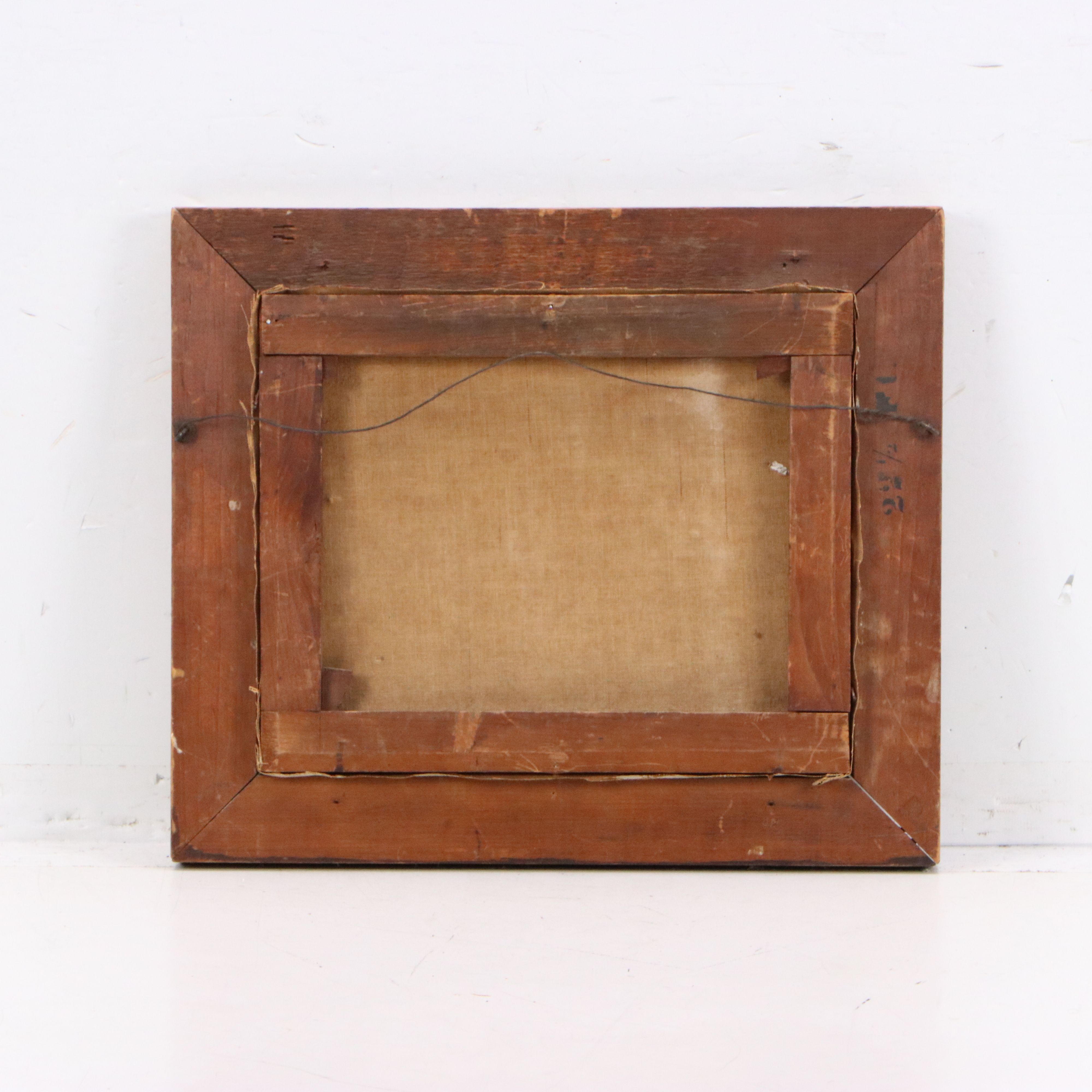 Western American Landscape Oil Painting, Late 19th or Early 20th Century