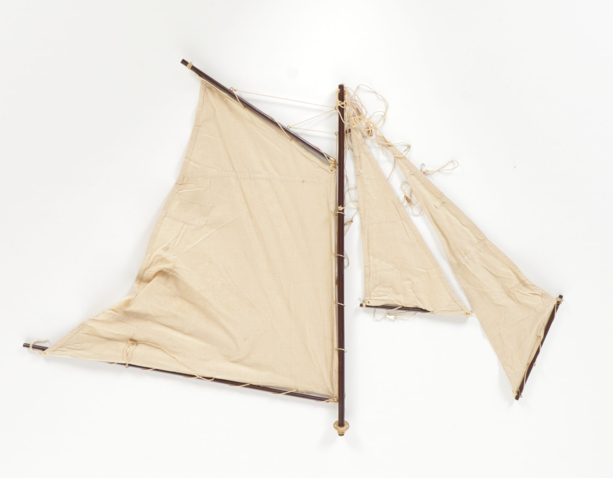 Hand Crafted Wooden Model Pond Yachts and Sail Boats