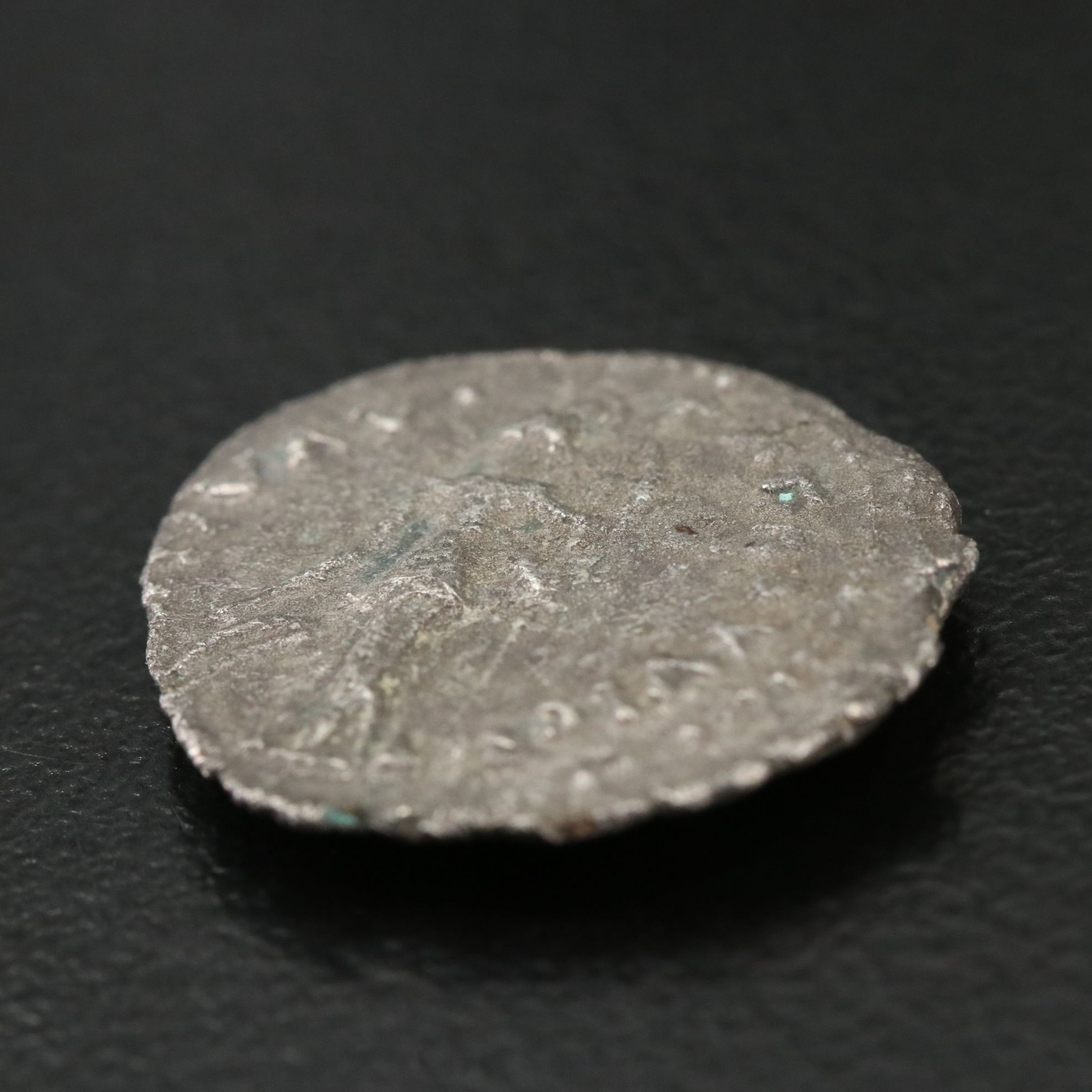 Ancient Roman Imperial AR Denarius Coin of Septimius Severus, ca. 196 A.D.